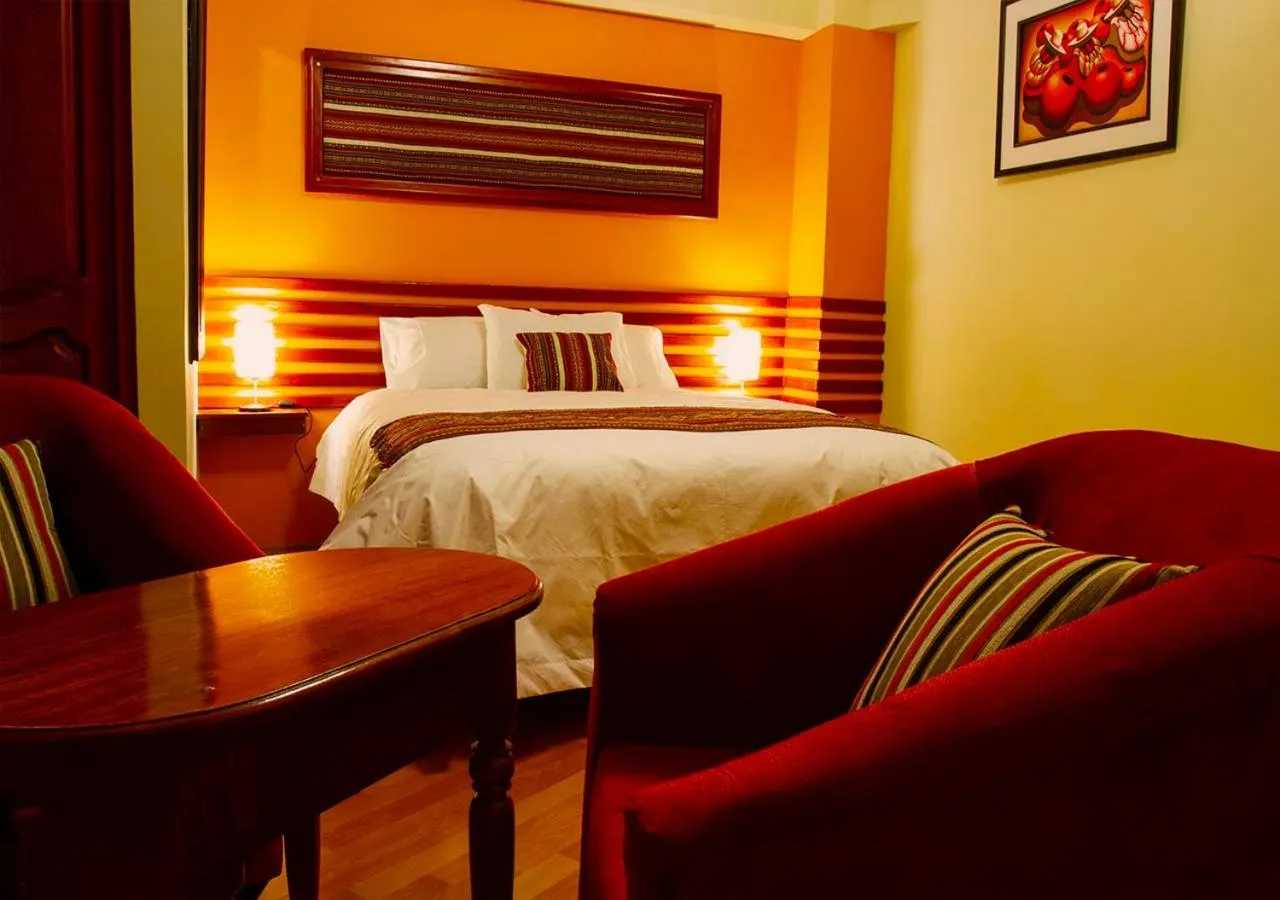 Bed in Hotel Chinchero Boutique & Tours
