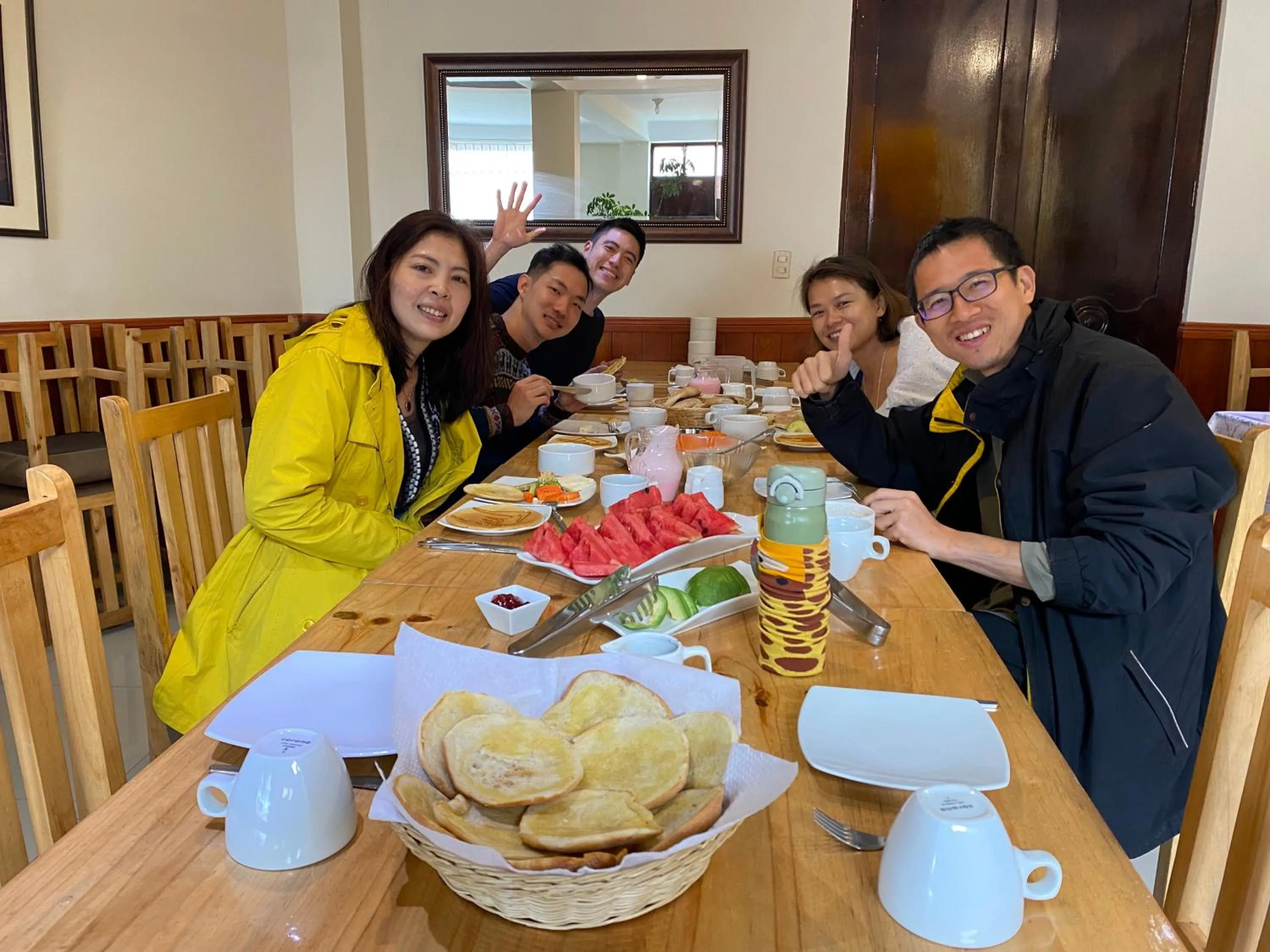 Breakfast in Hotel Chinchero Boutique & Tours