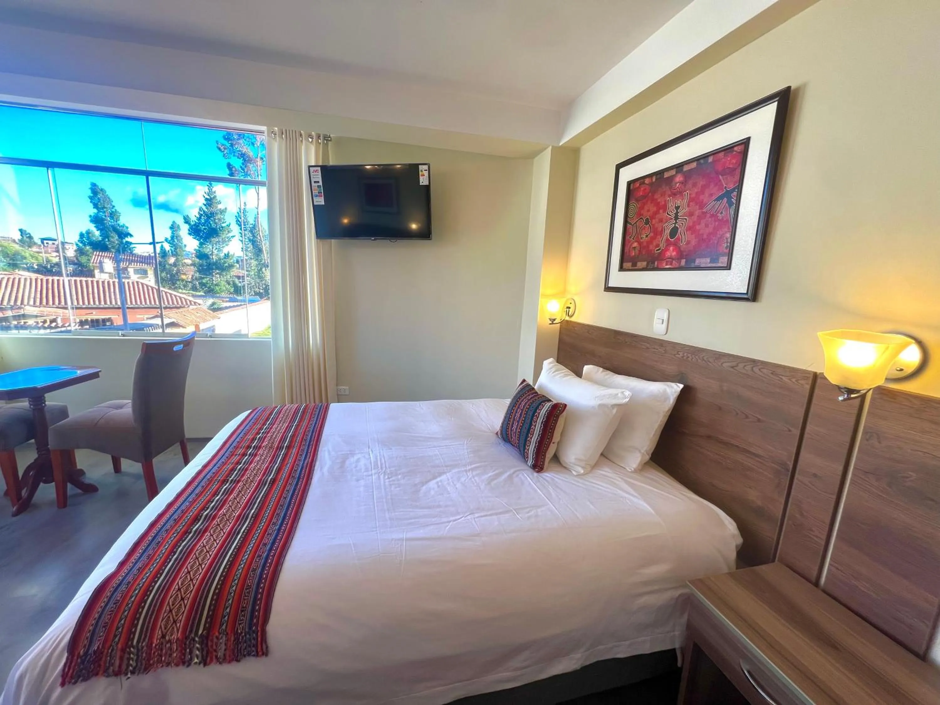 Bed in Hotel Chinchero Boutique & Tours