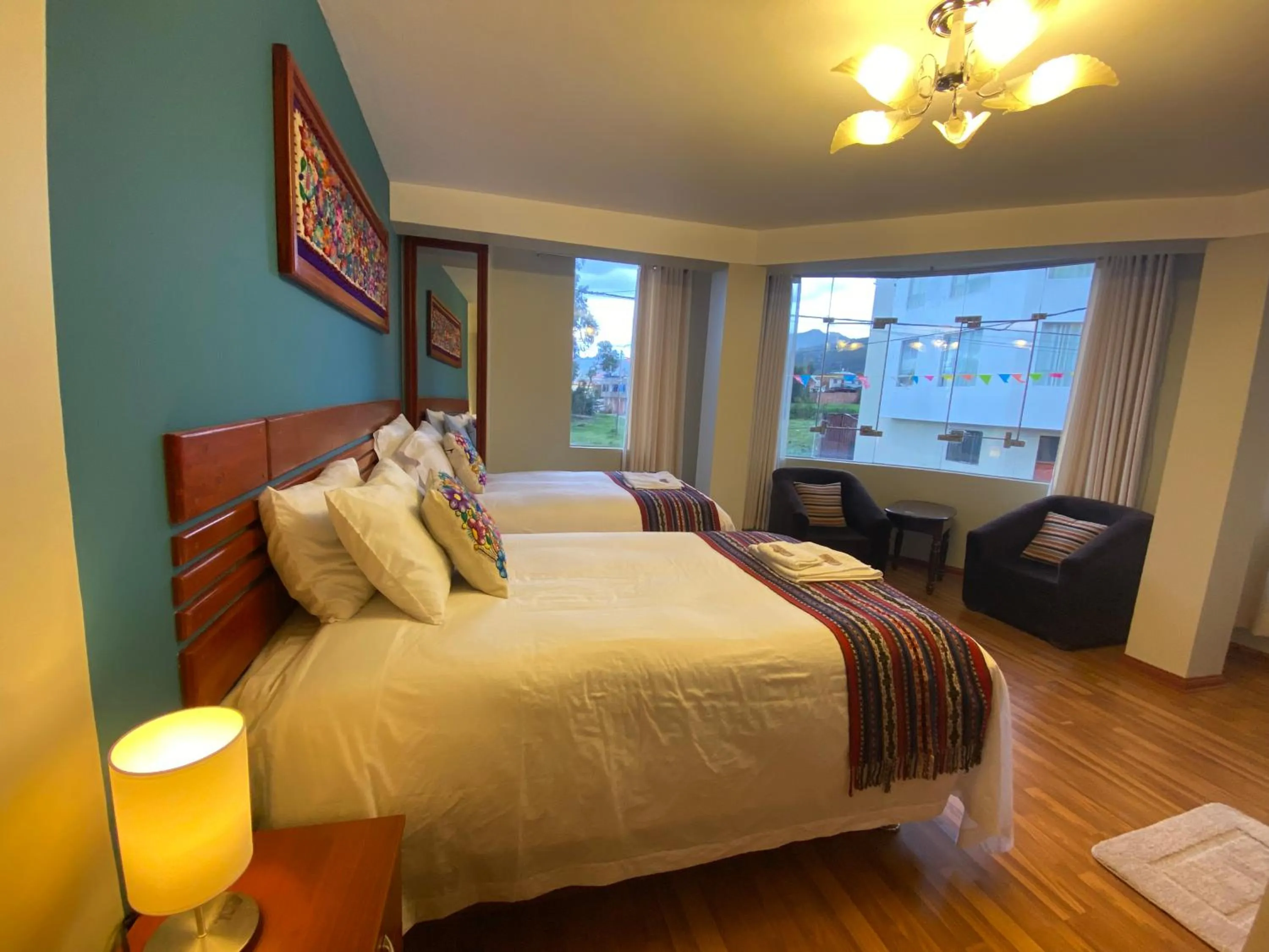 Bed in Hotel Chinchero Boutique & Tours