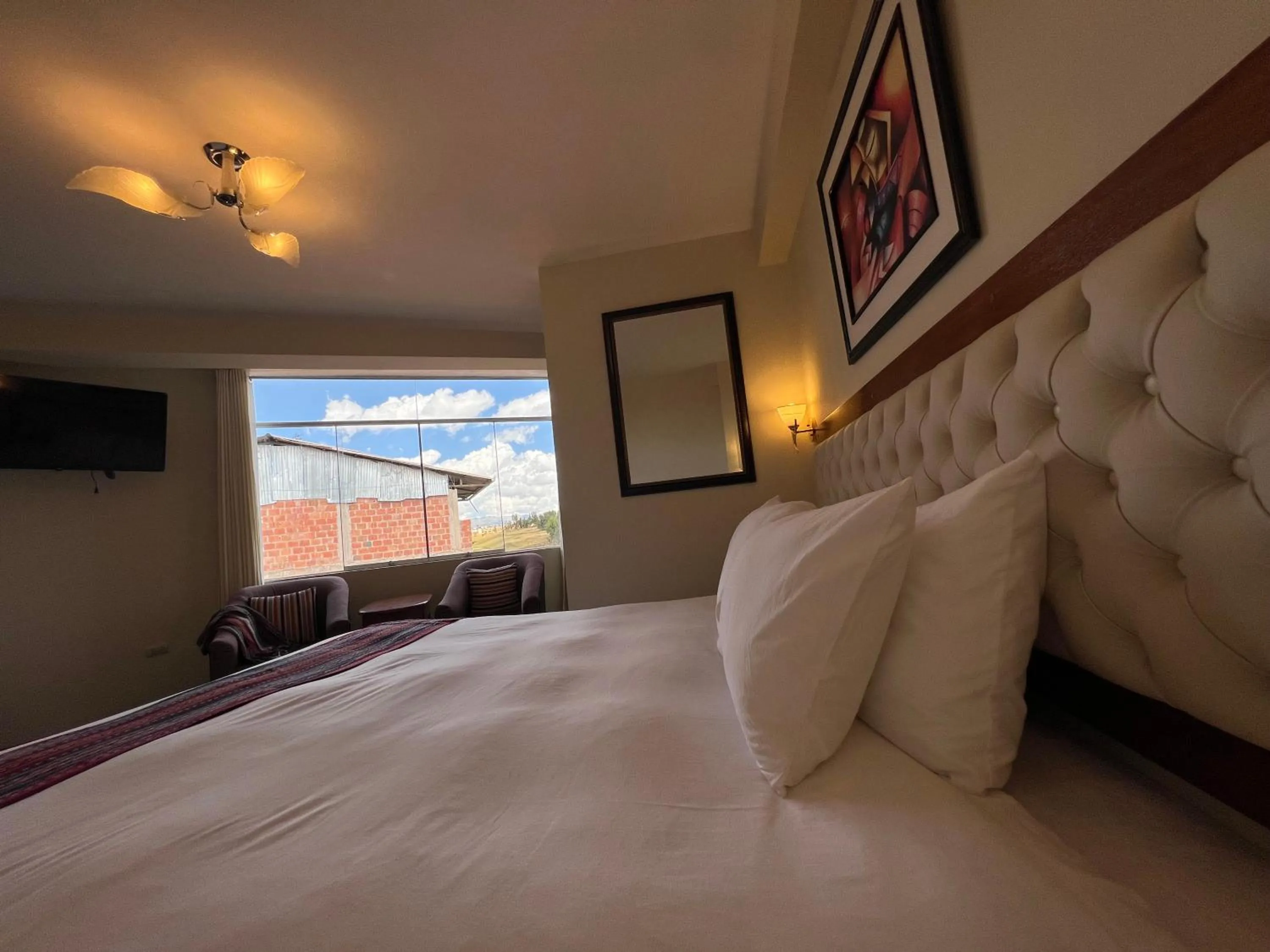 Bed in Hotel Chinchero Boutique & Tours