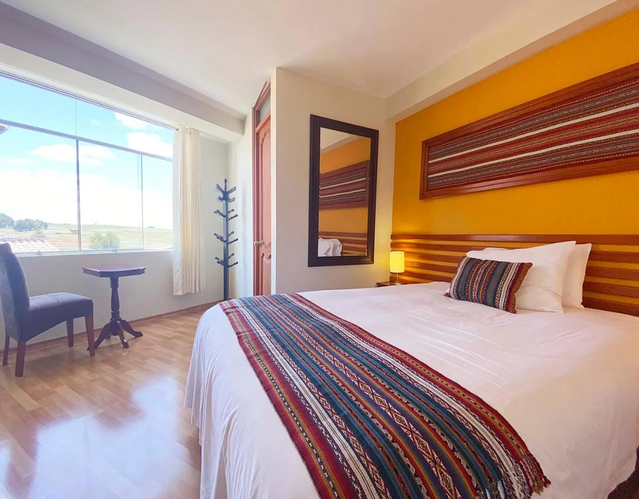 Photo of the whole room, Bed in Hotel Chinchero Boutique & Tours