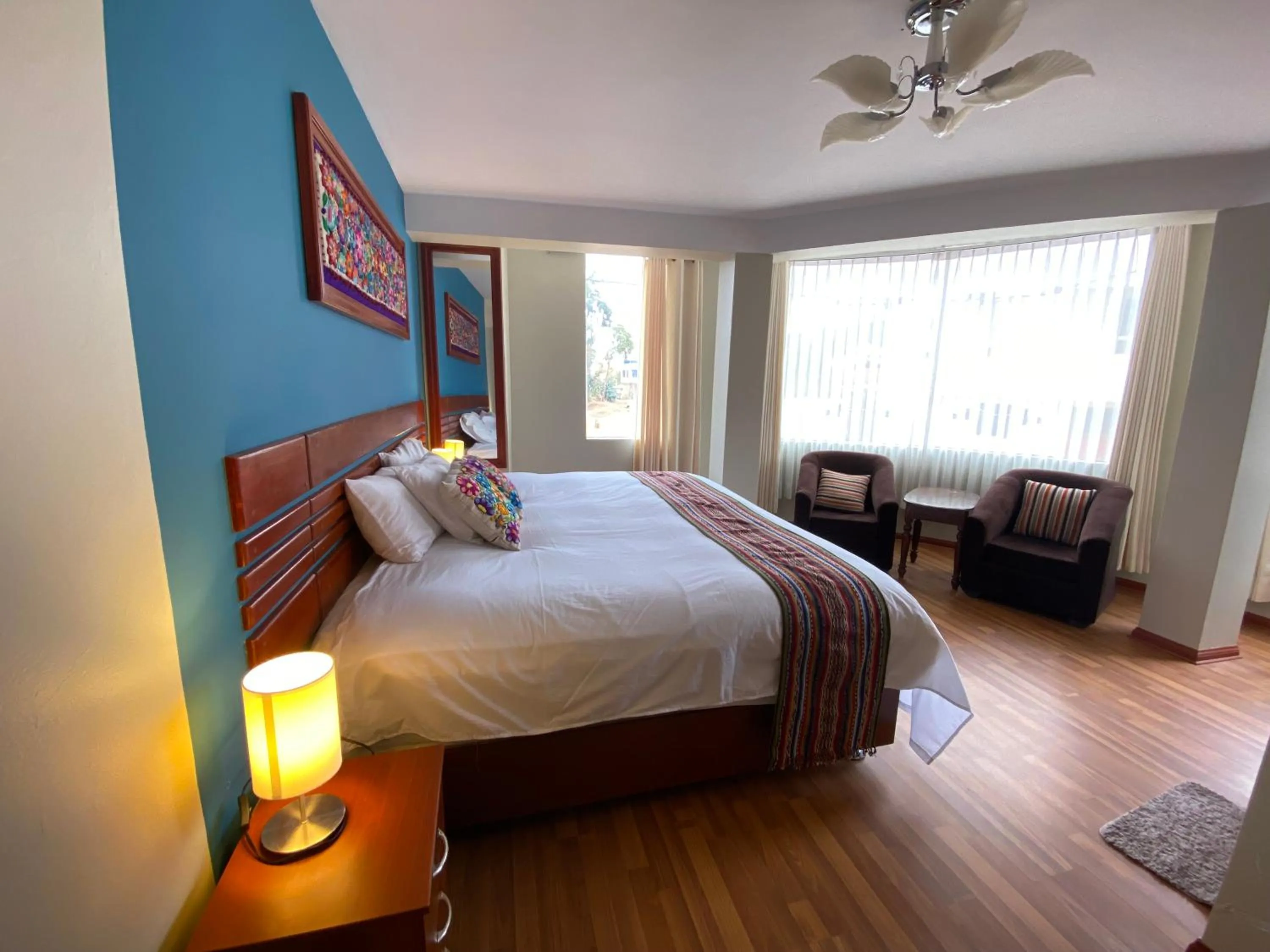 Bed in Hotel Chinchero Boutique & Tours