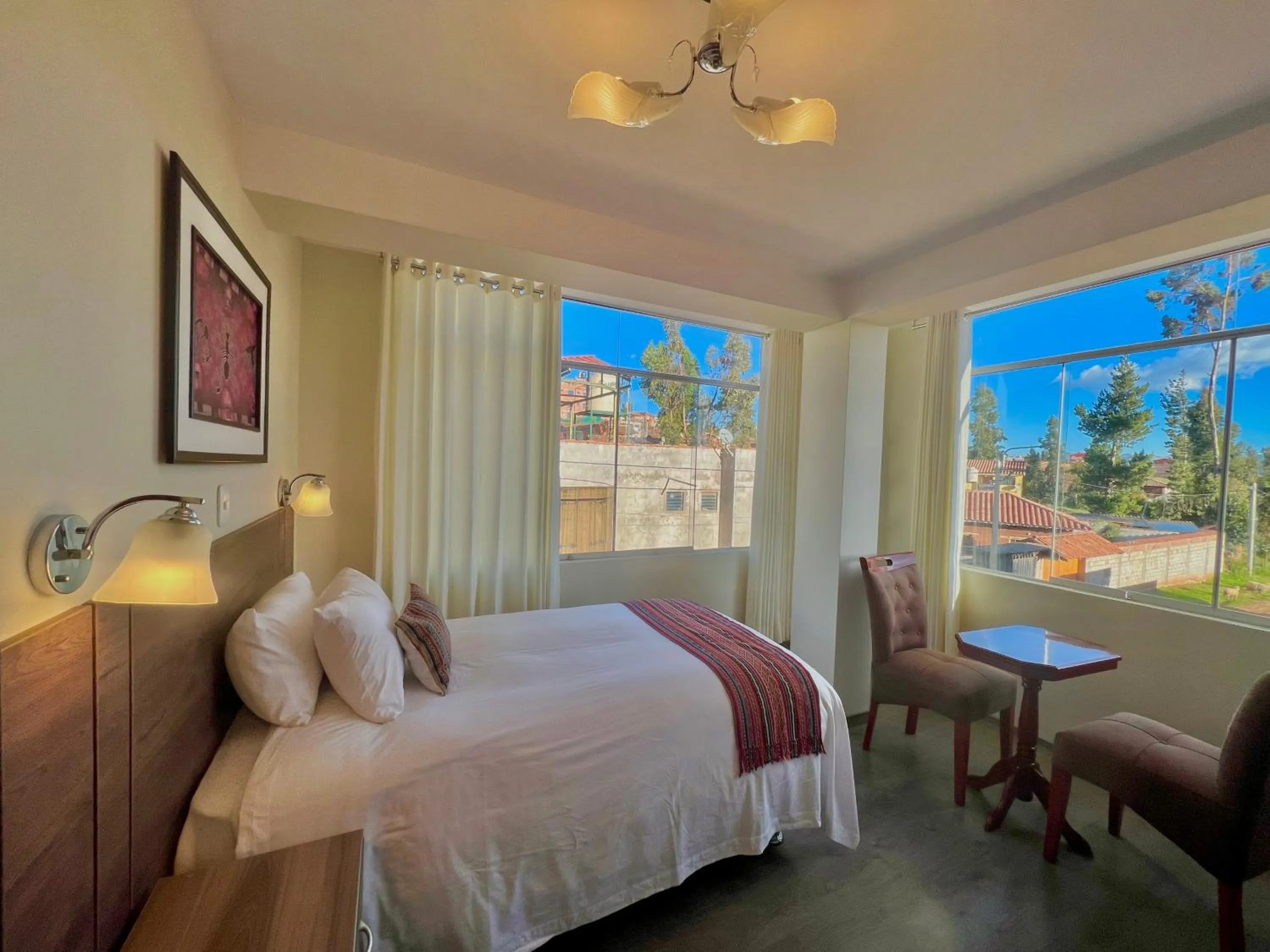 Bed in Hotel Chinchero Boutique & Tours