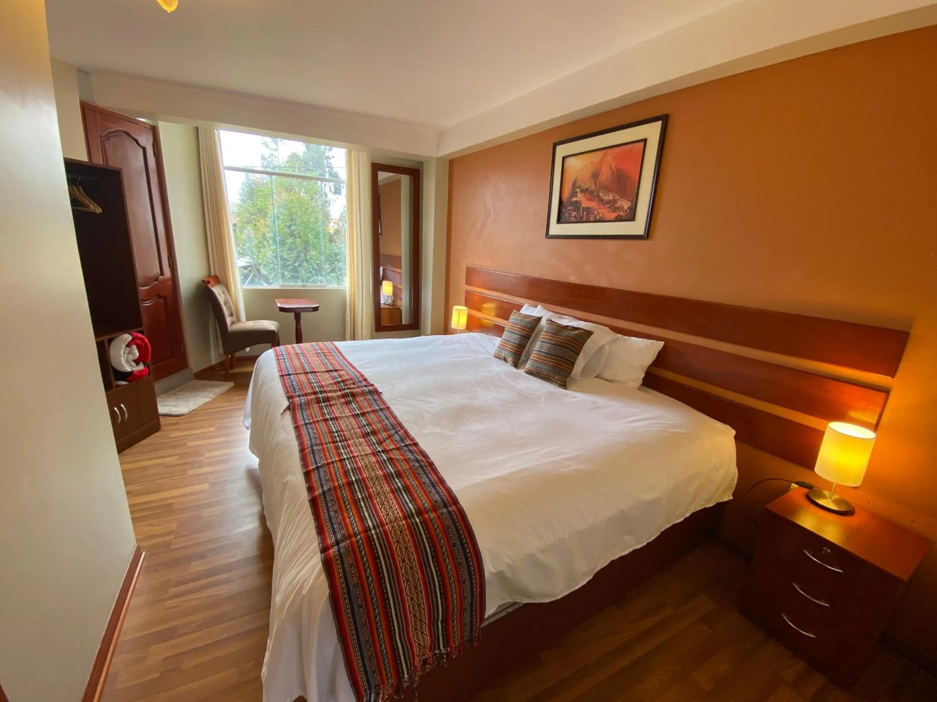 Bed in Hotel Chinchero Boutique & Tours