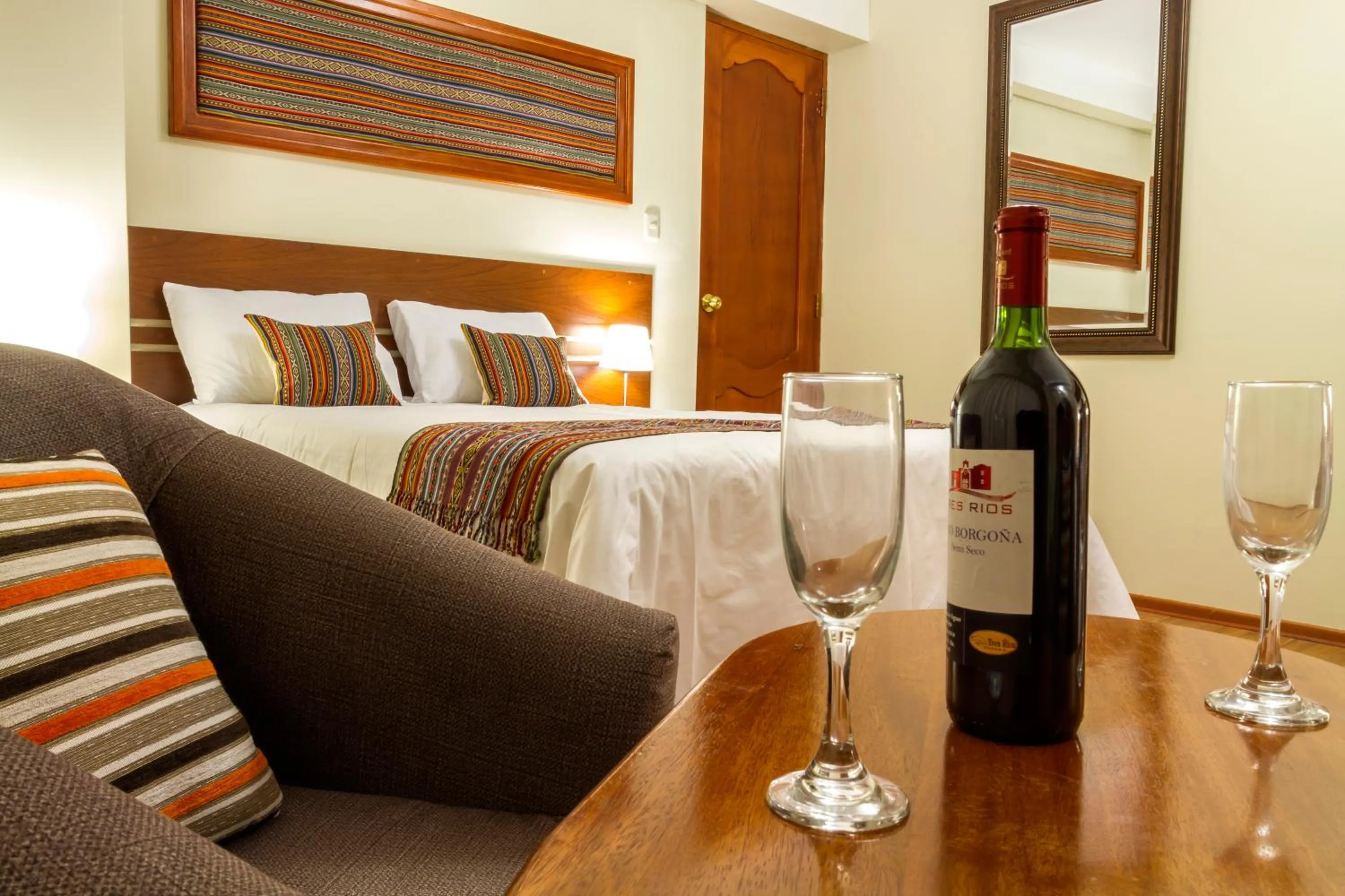 Bed in Hotel Chinchero Boutique & Tours