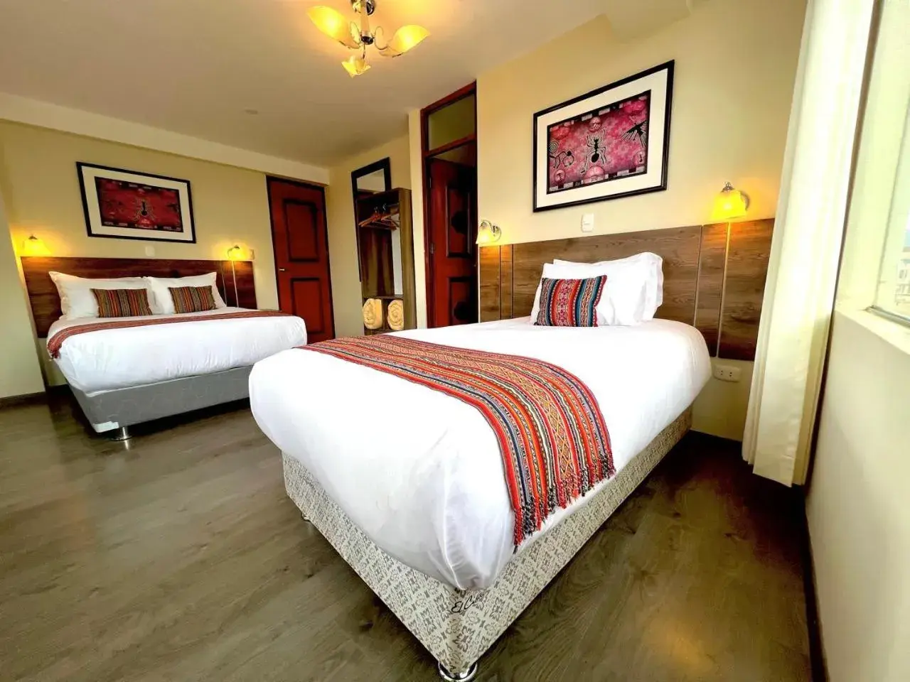 Family Room with Garden View in Hotel Chinchero Boutique & Tours Family Room with Garden View in Hotel Chinchero Boutique & Tours