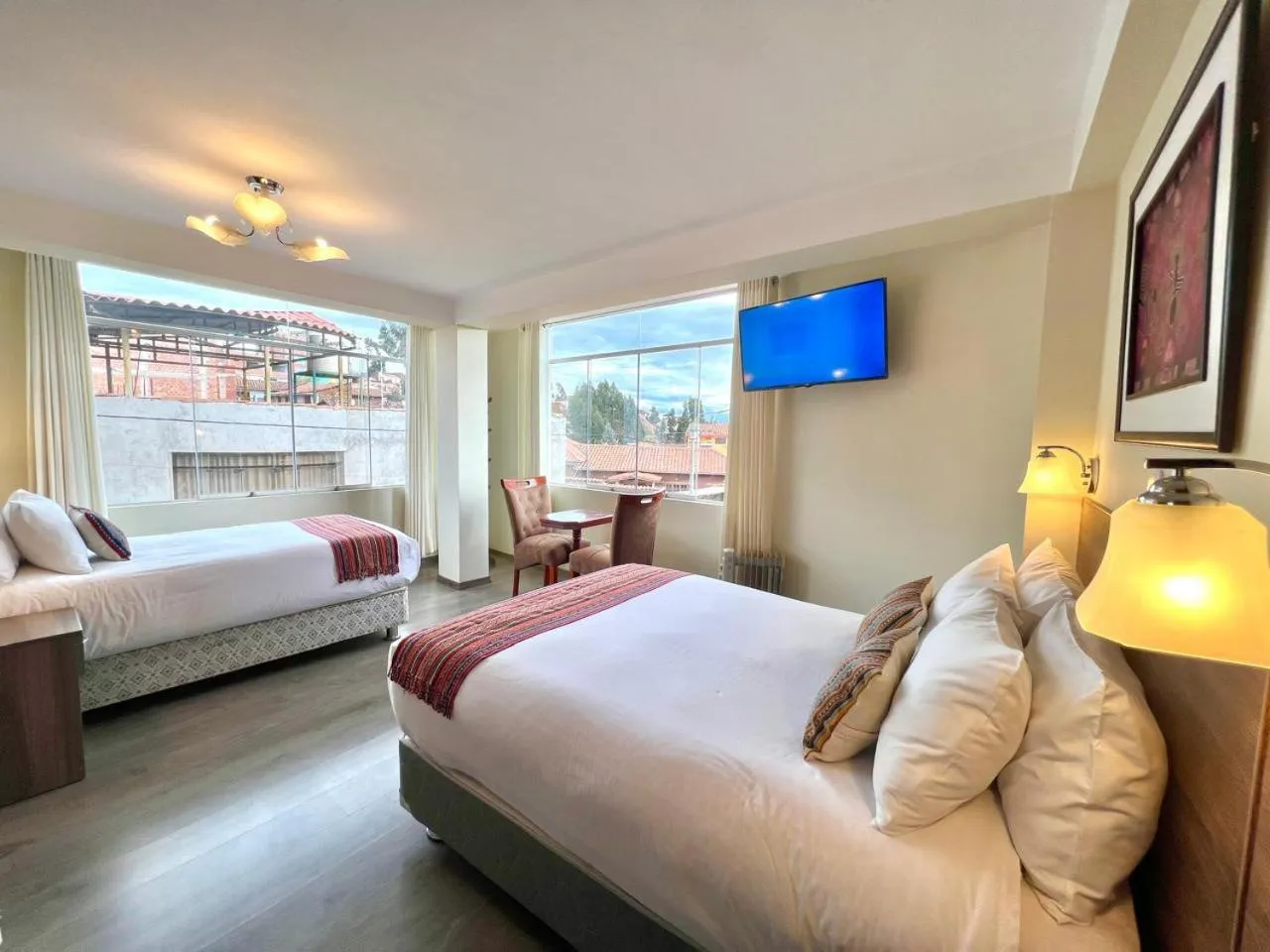 Bed in Hotel Chinchero Boutique & Tours