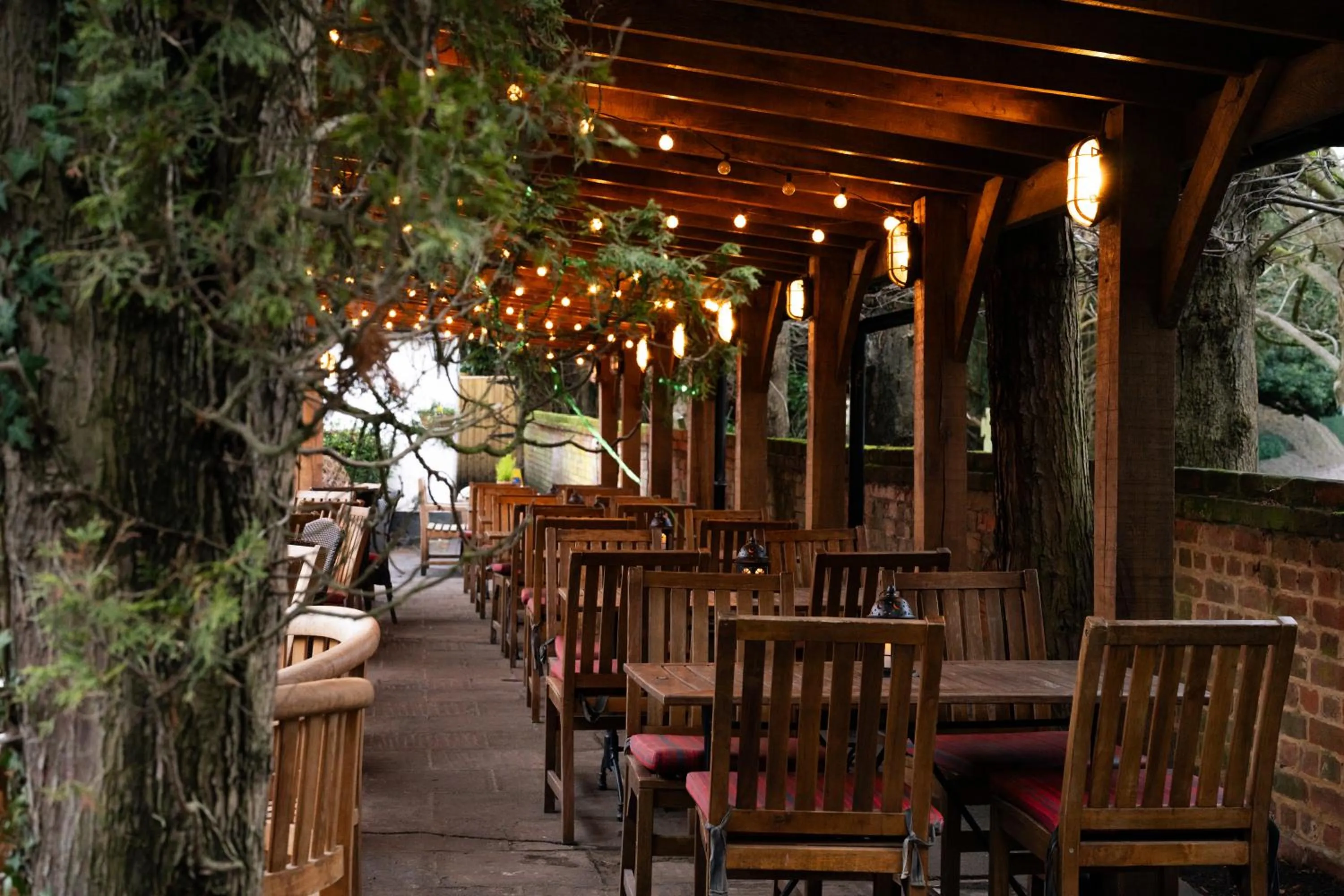 Patio in Bull Inn