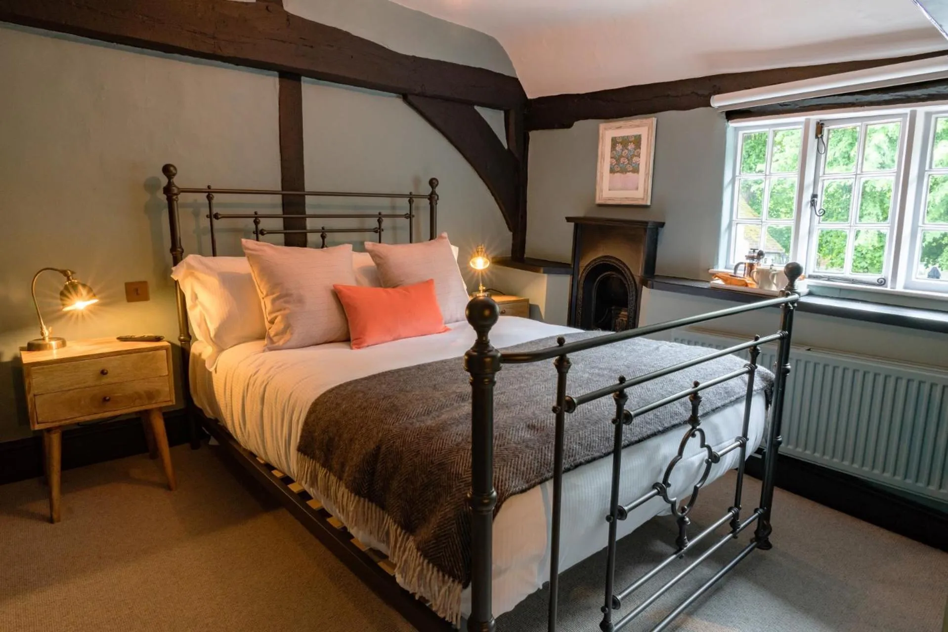 Bed in Bull Inn