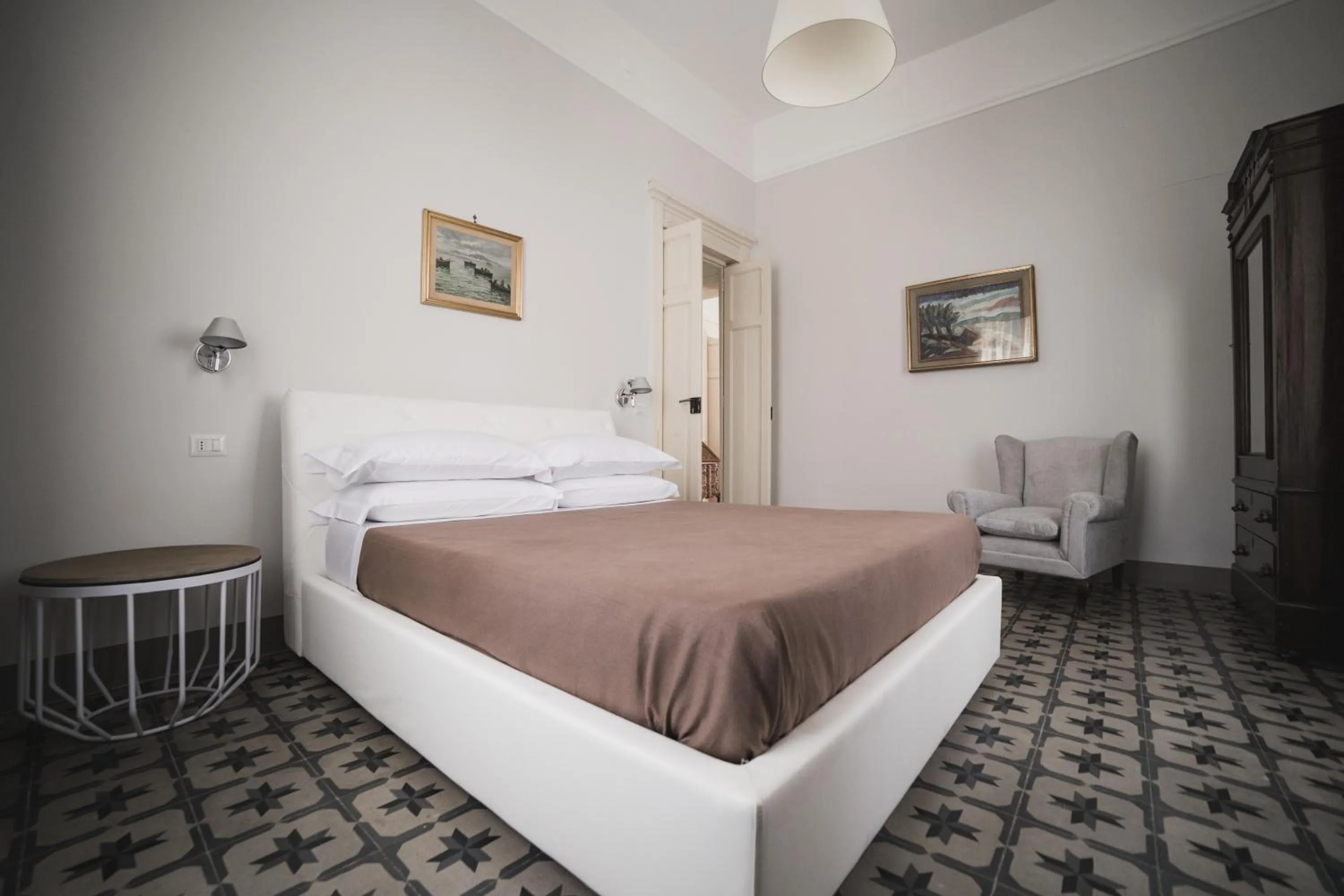 Bed in Villa Giordanelli