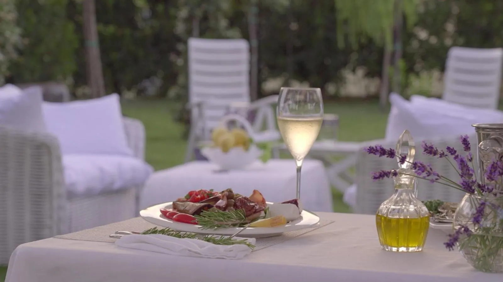 Garden in Villa Giordanelli