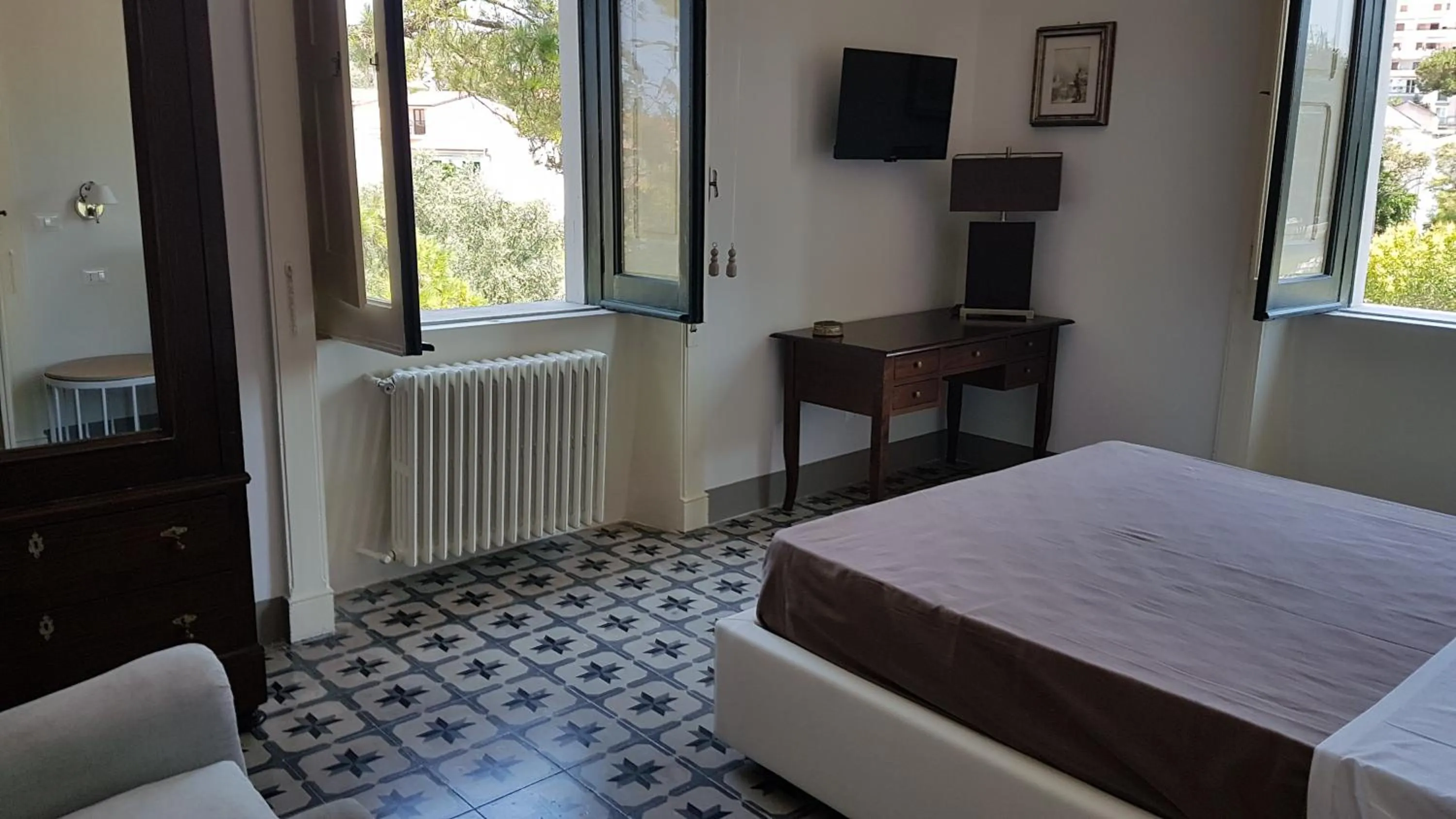 Bed in Villa Giordanelli