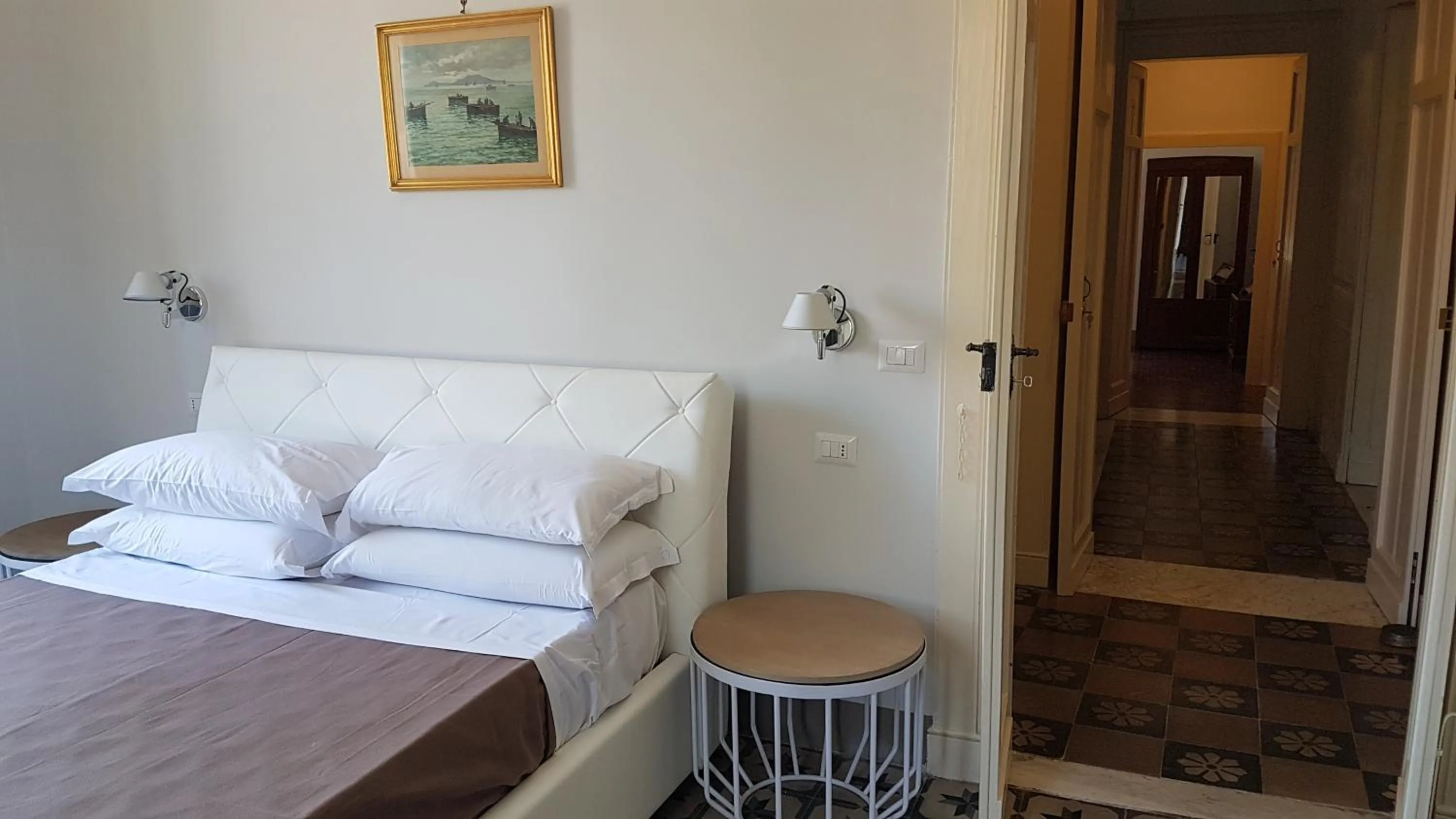 Bed in Villa Giordanelli