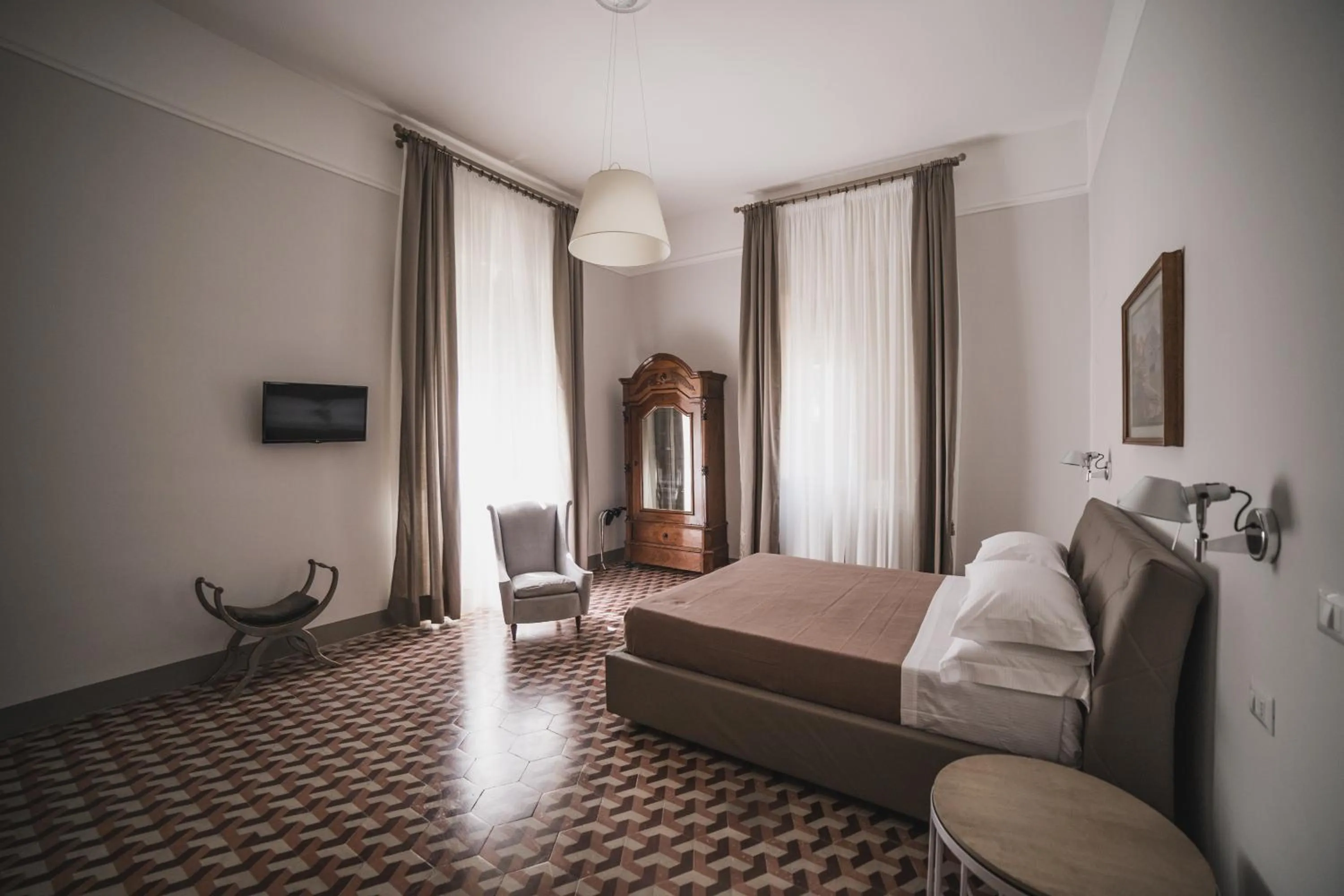 Bed in Villa Giordanelli