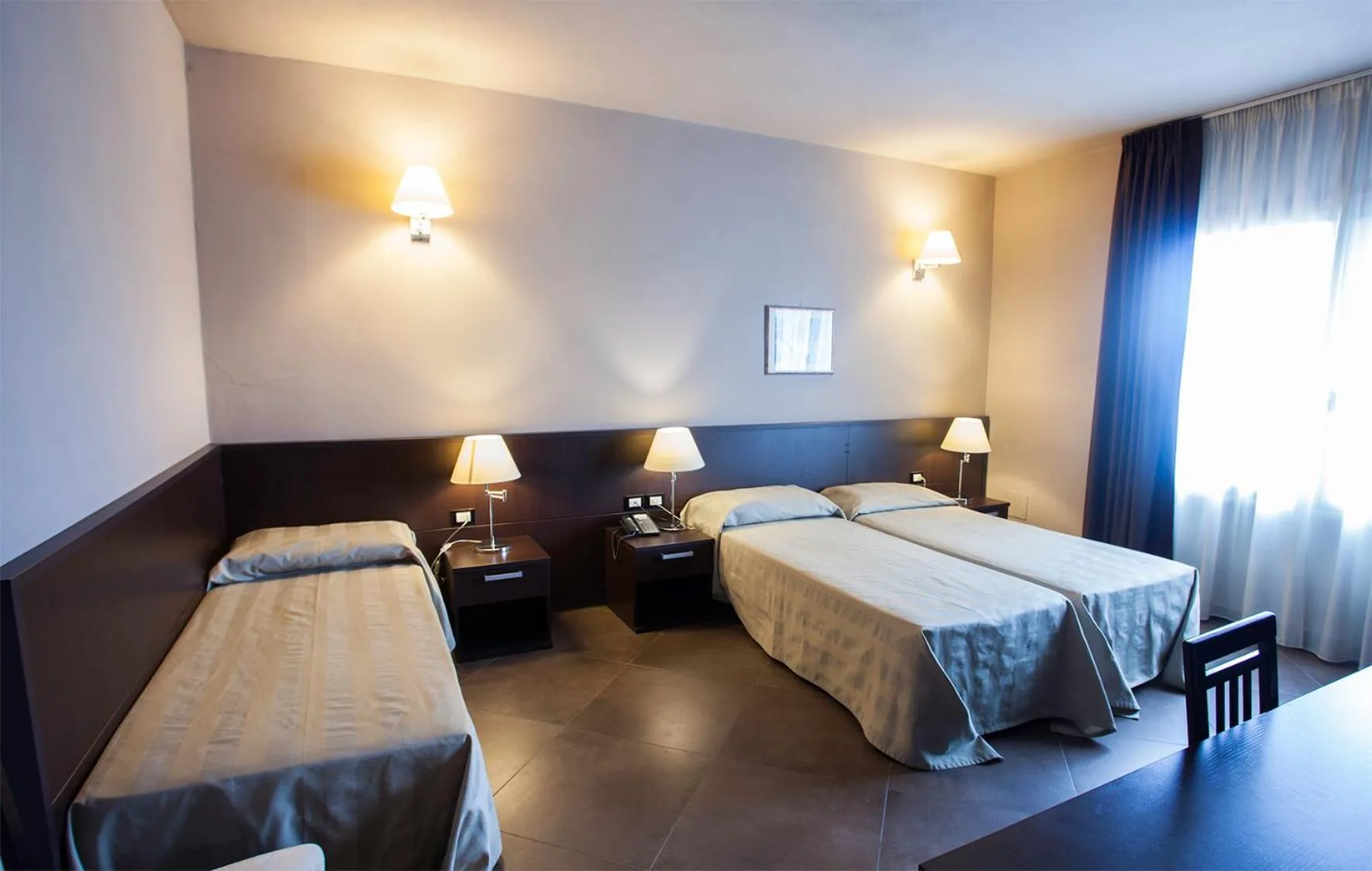 Bed in Hotel Le Badie