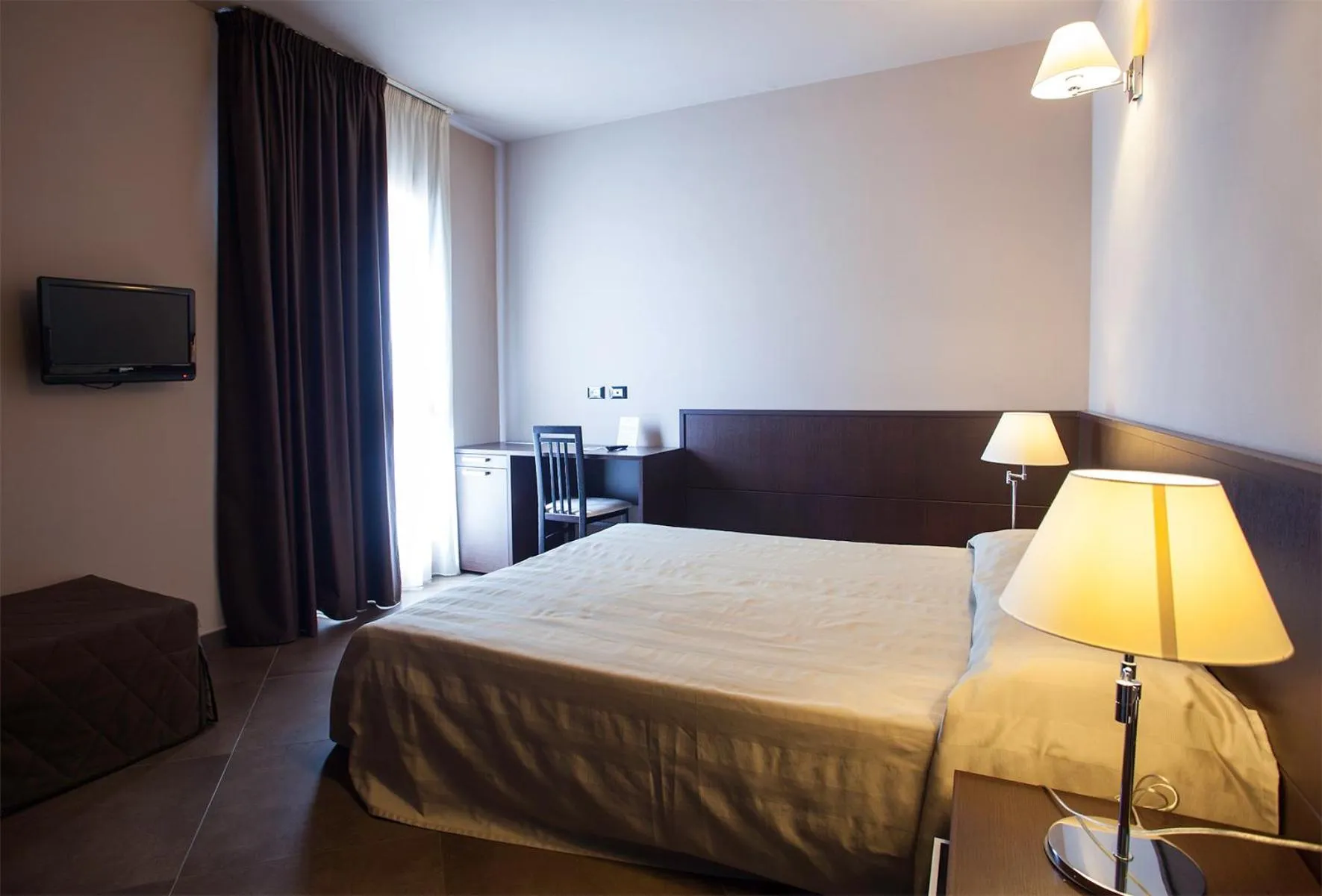 Bed in Hotel Le Badie