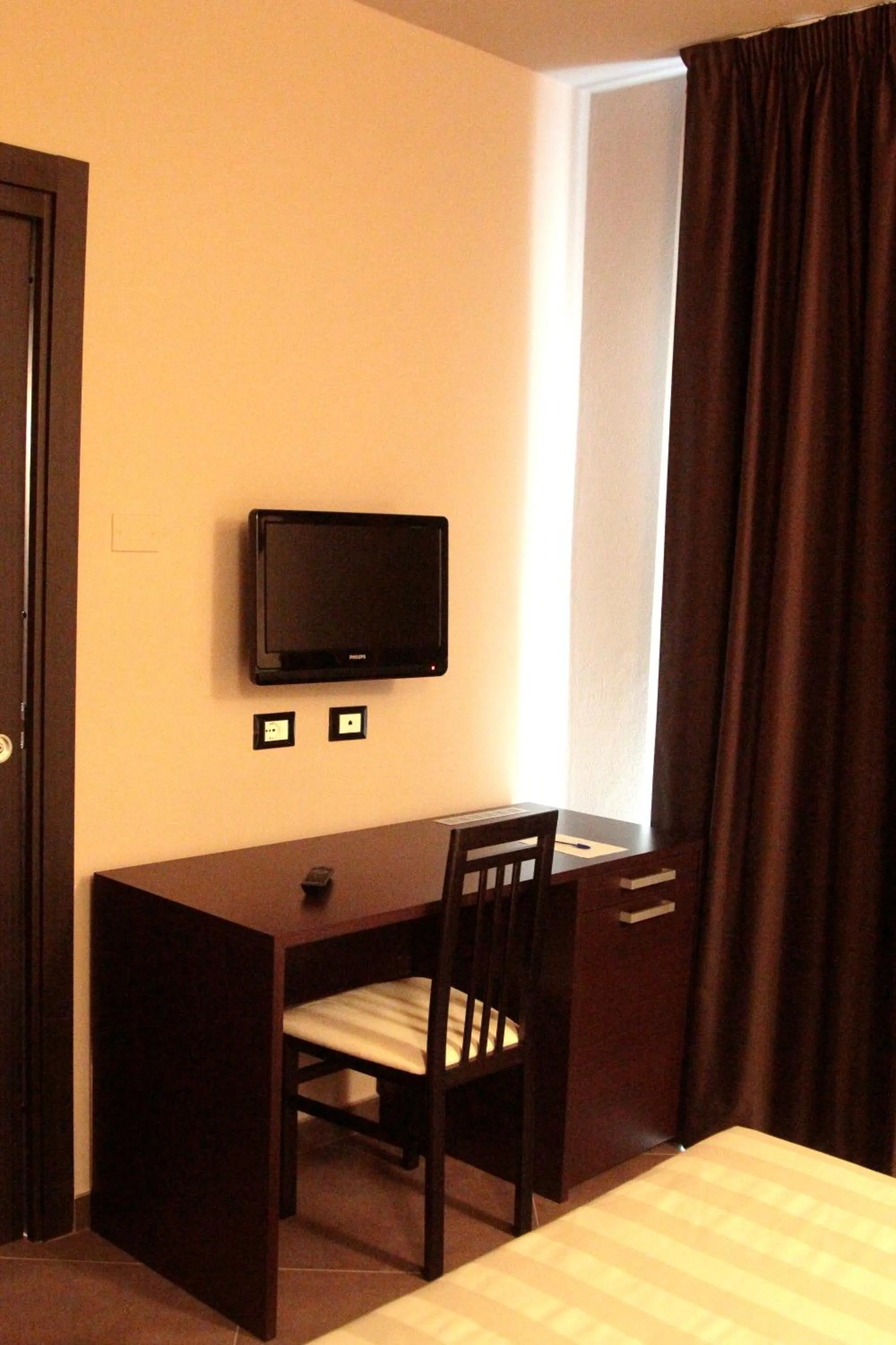 Decorative detail, Bed in Hotel Le Badie