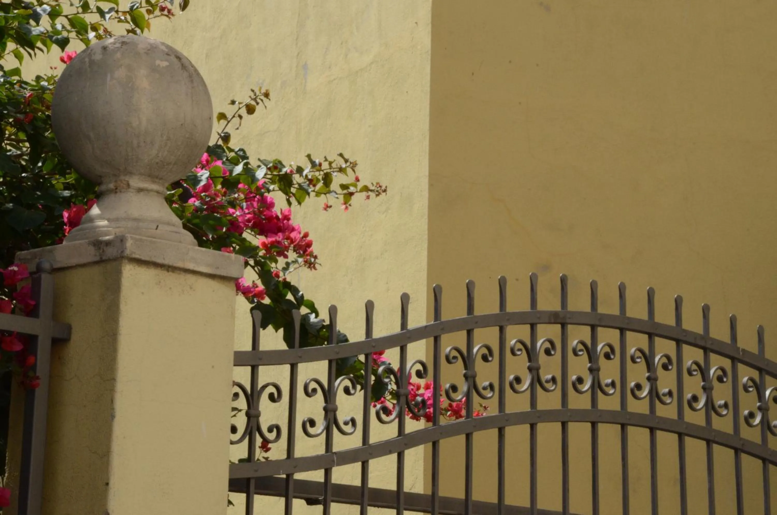 Decorative detail in Casa Cabras
