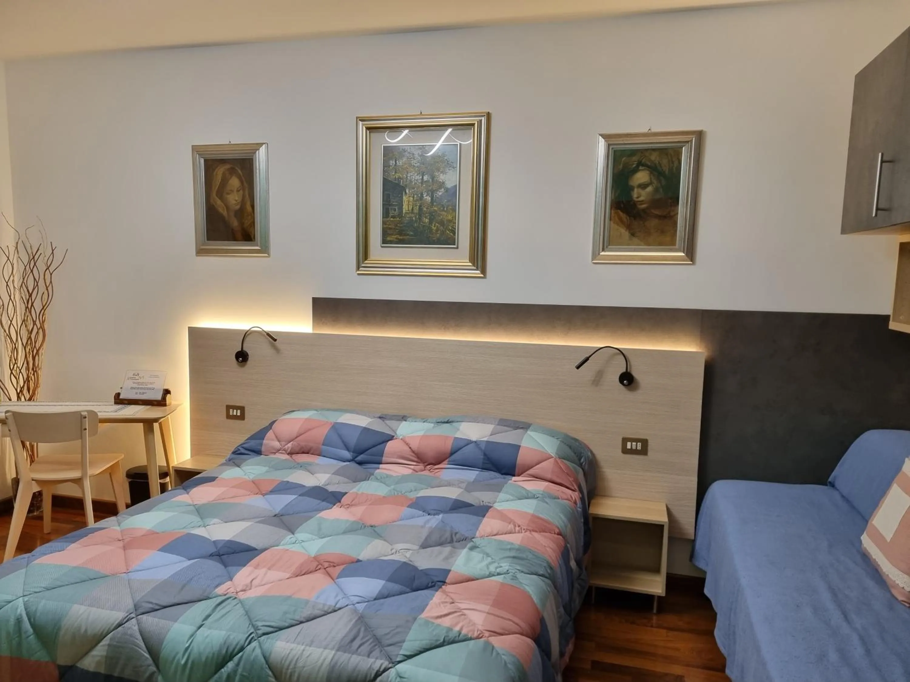 Bed in B&B Accanto al Focolare 2