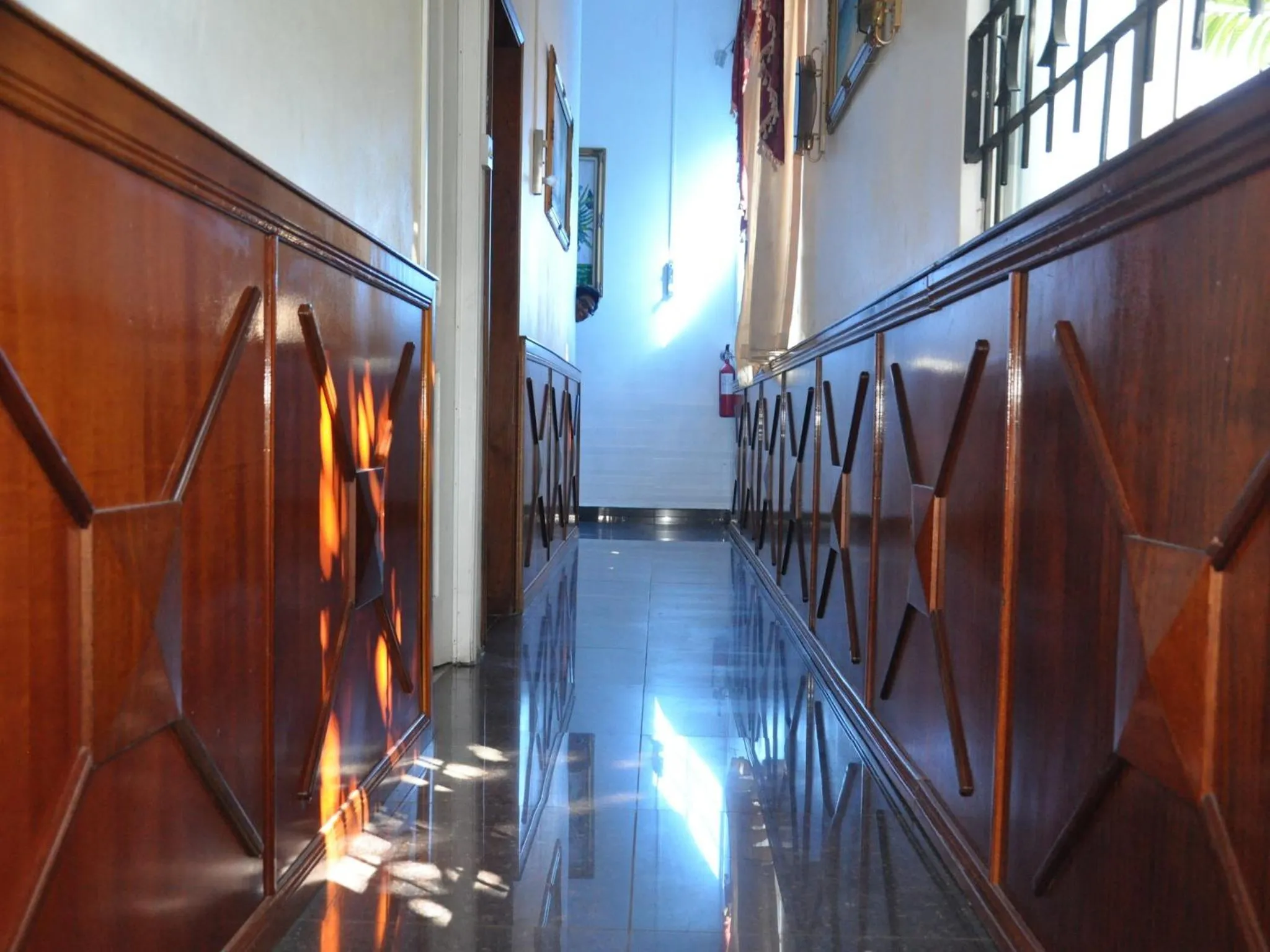 Decorative detail in 3Ds International Tourist Home