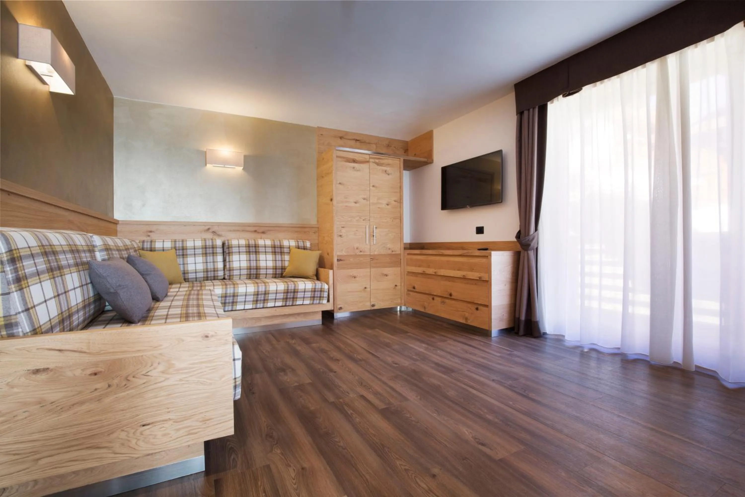 Living room in Chalet Marcora