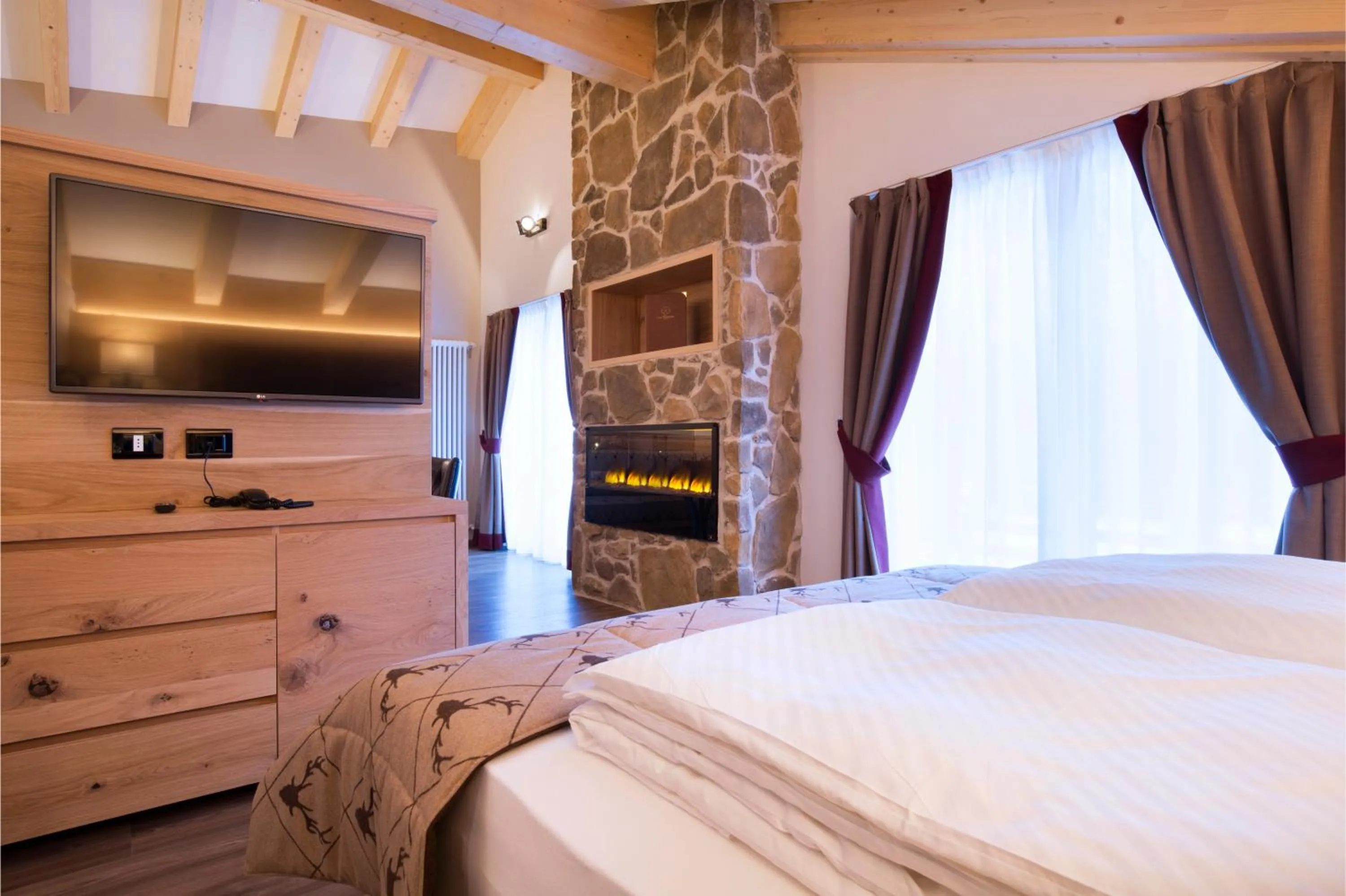 Photo of the whole room, Bed in Chalet Marcora