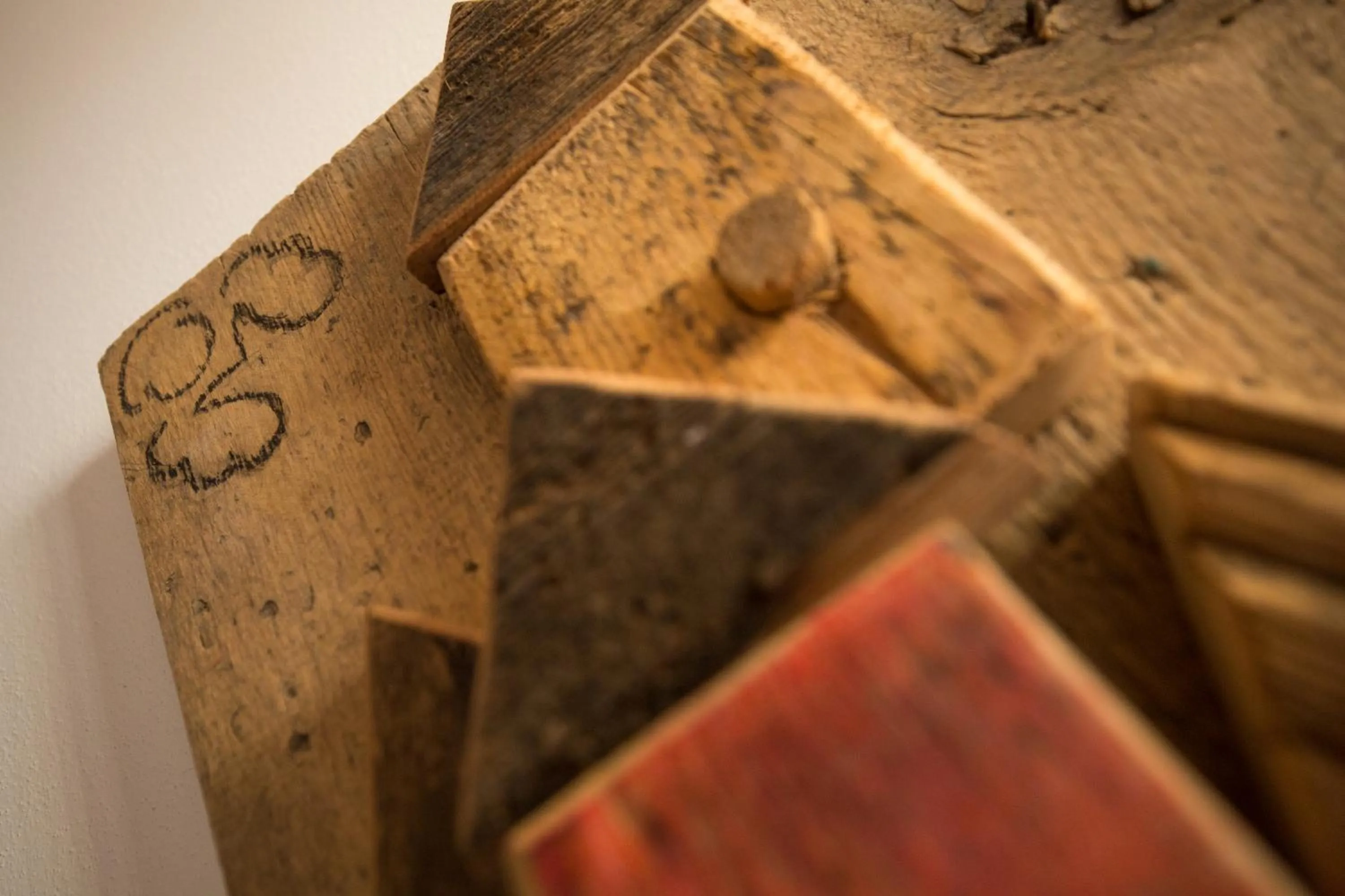 Decorative detail in Chalet Marcora