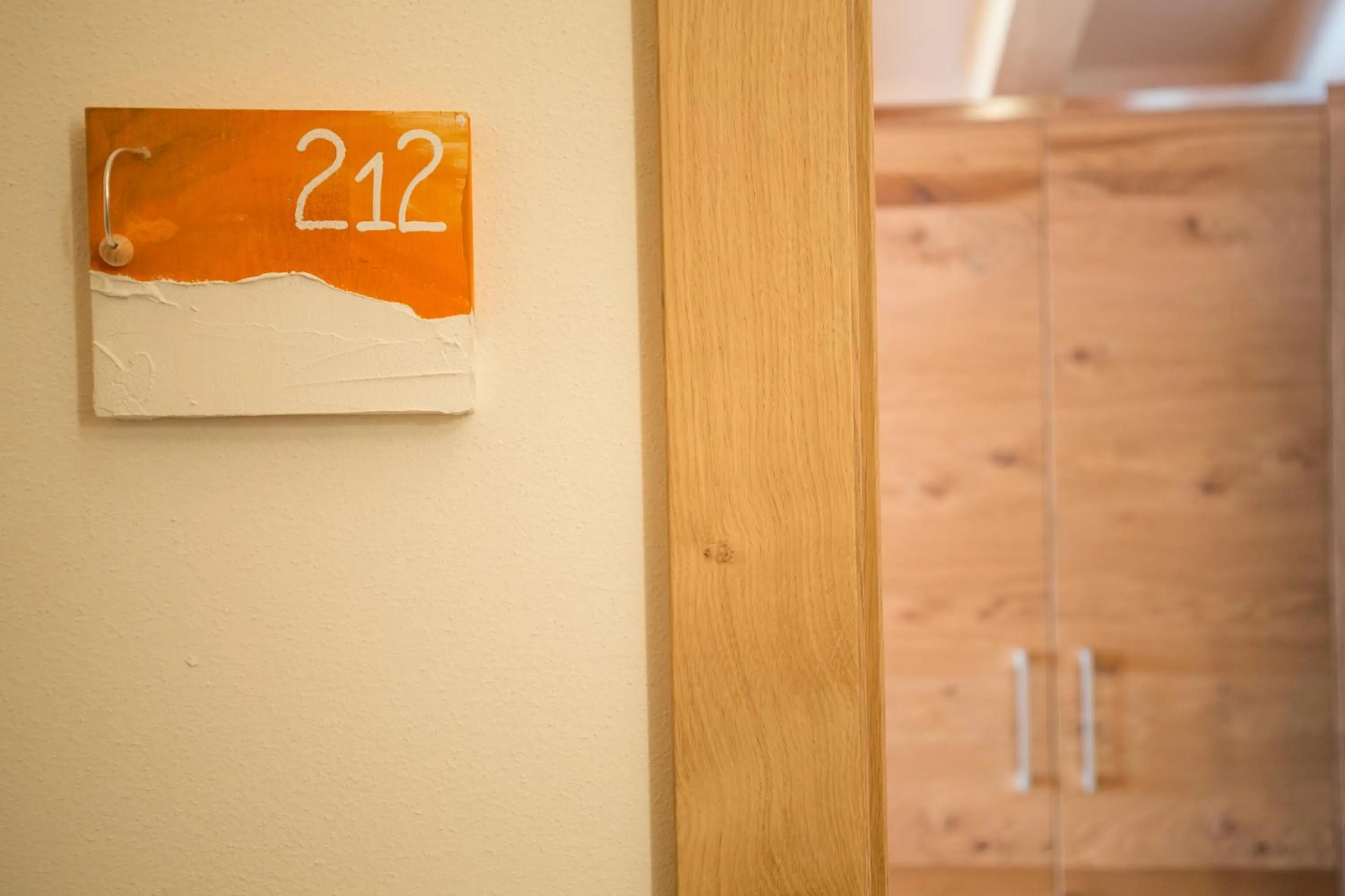 Decorative detail in Chalet Marcora