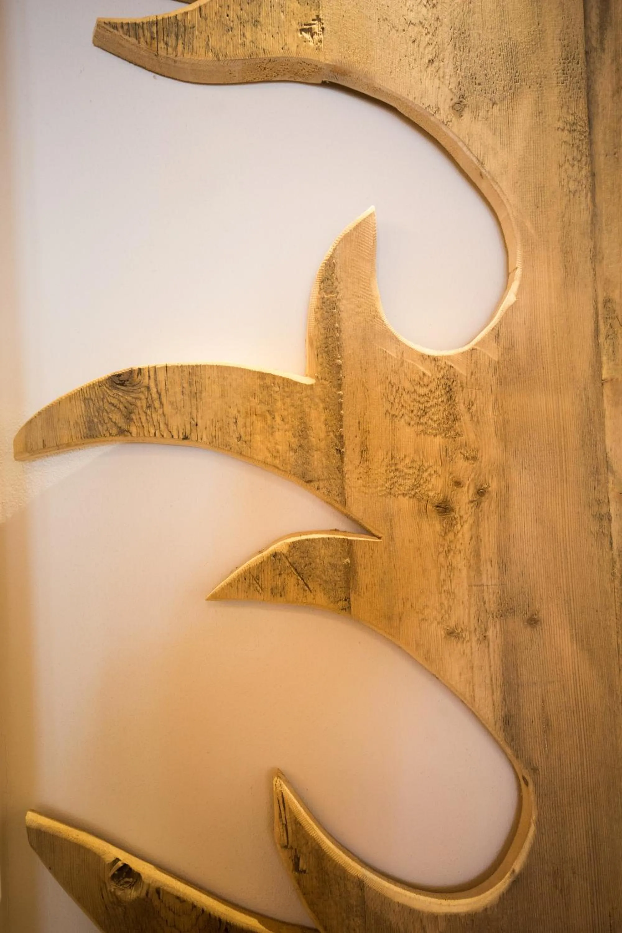 Decorative detail in Chalet Marcora