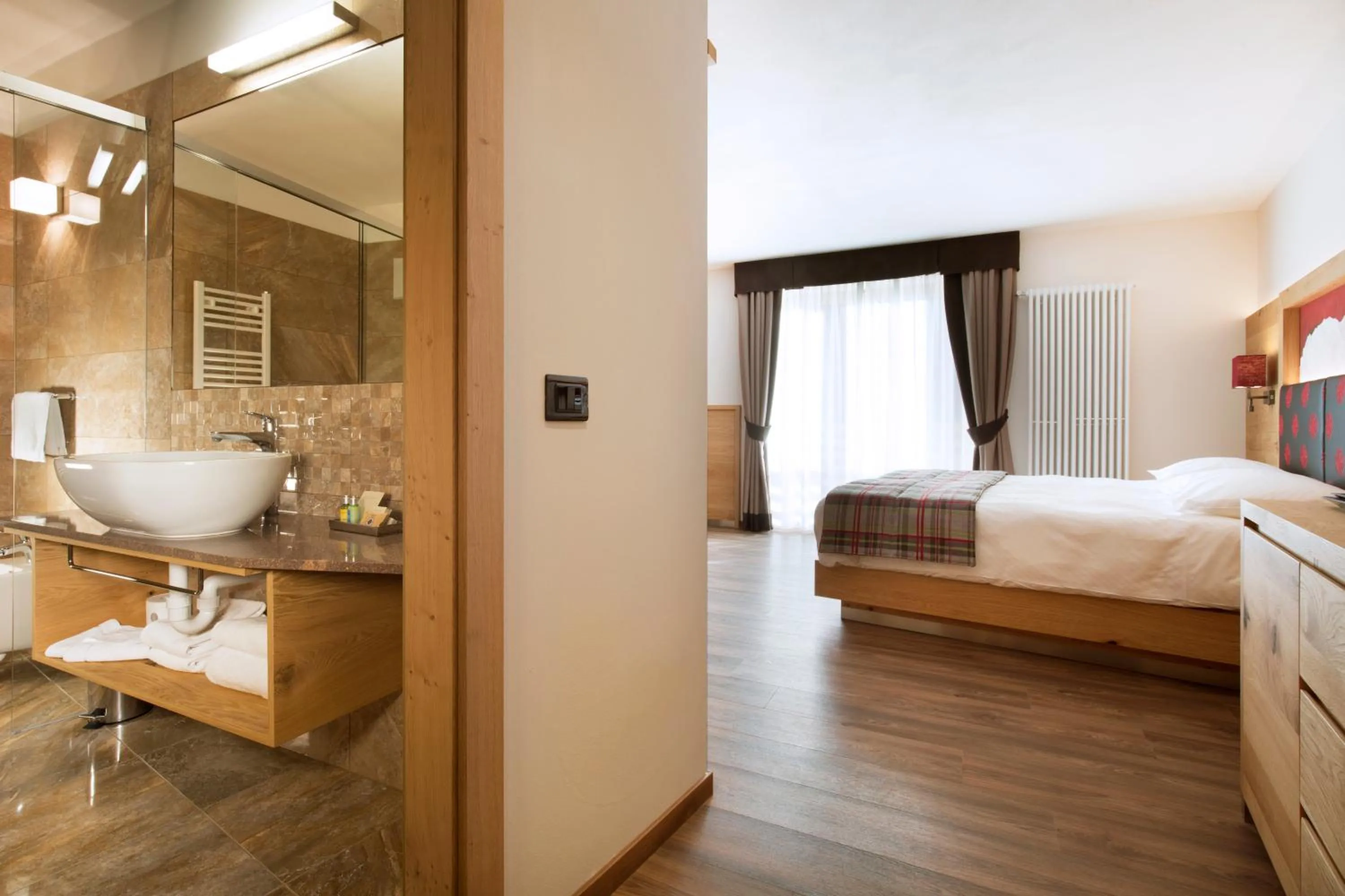 Bedroom, Bed in Chalet Marcora