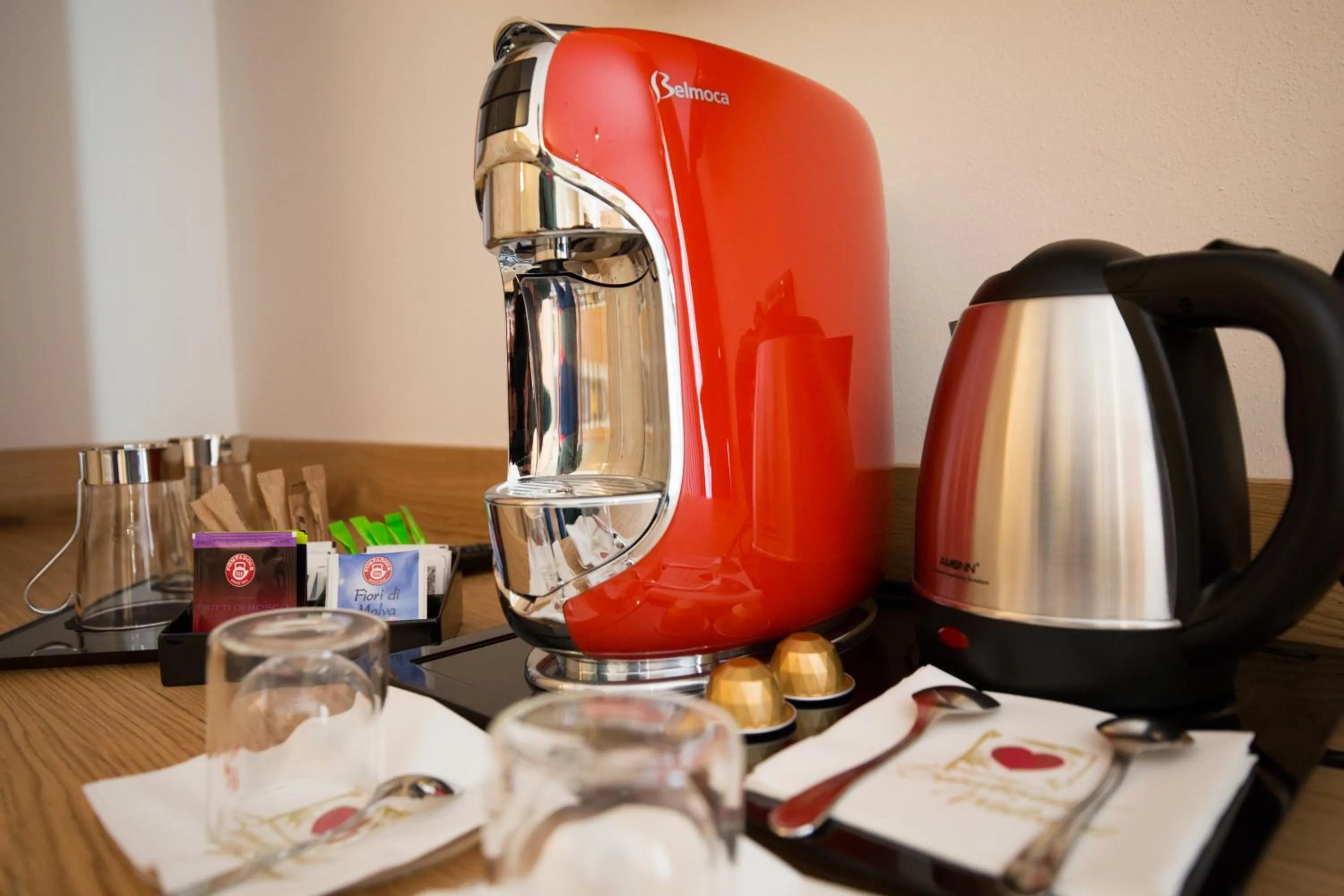 Coffee/tea facilities in Chalet Marcora