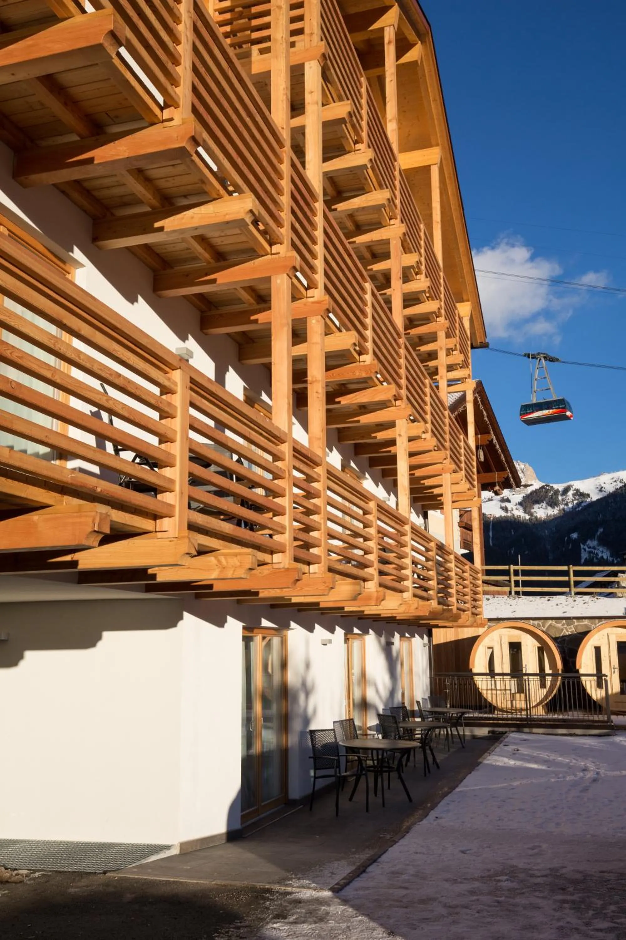 Property building in Chalet Marcora