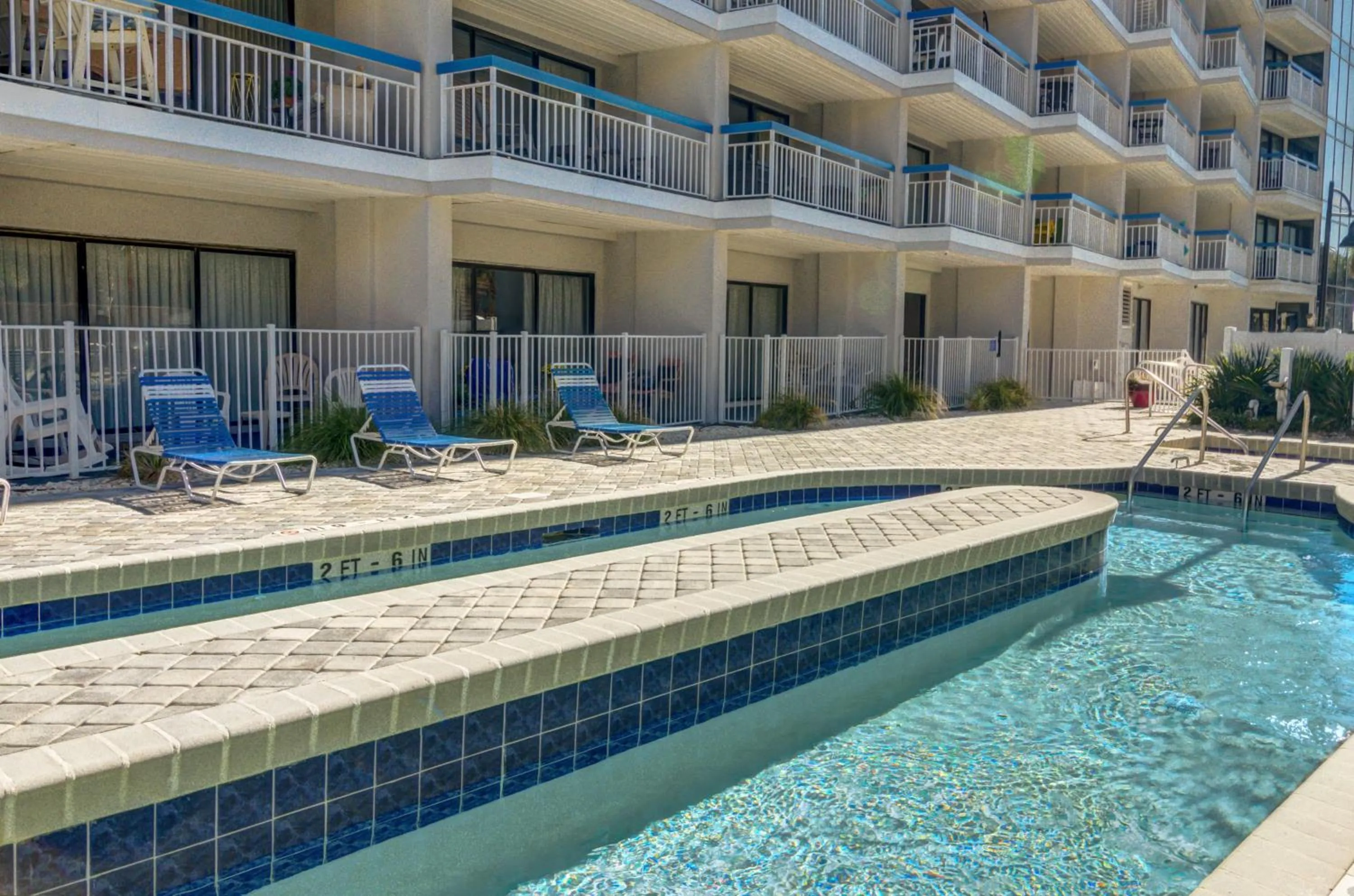Swimming pool in Forest Dunes Resort