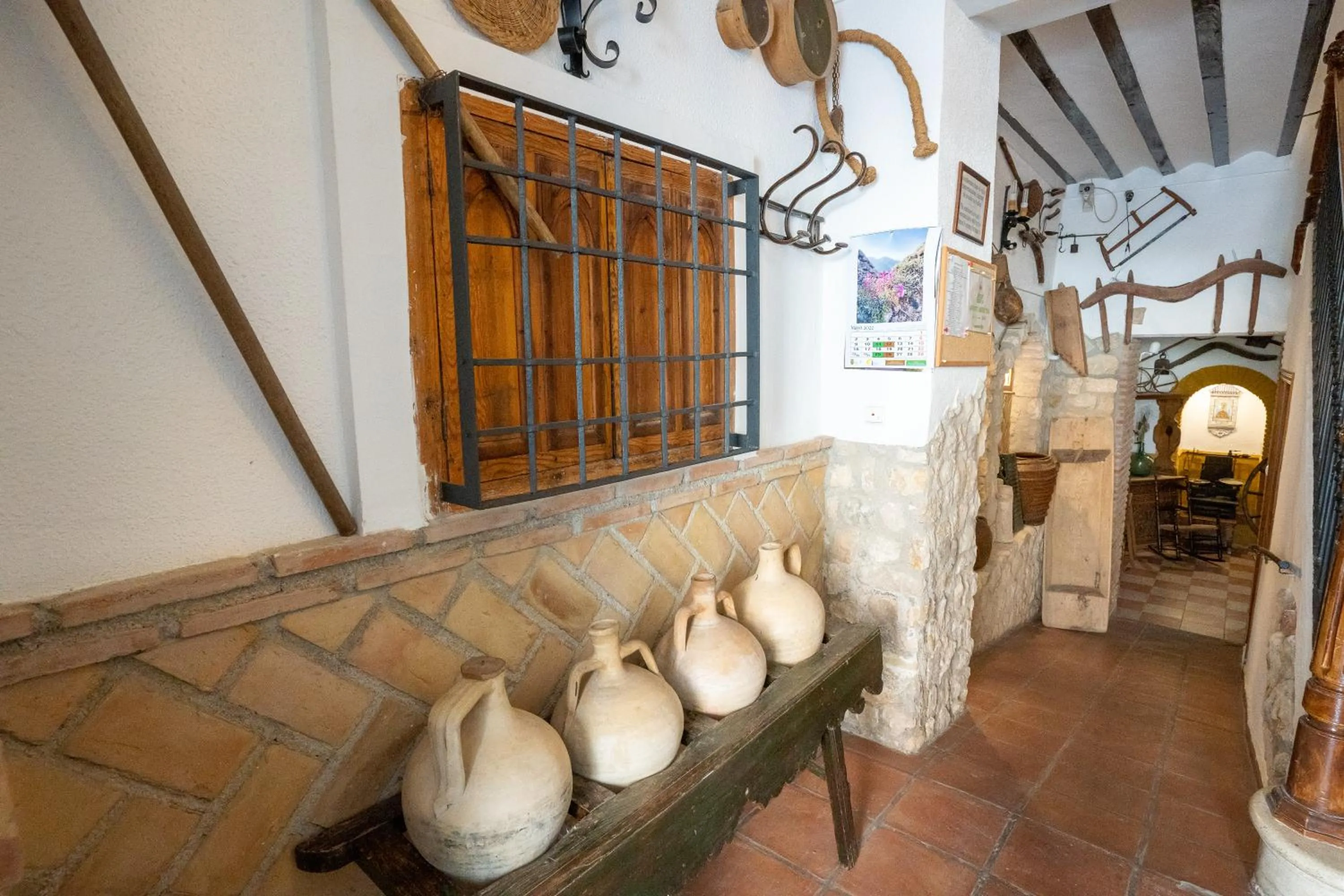 Seating area in APAR. SIERRAGUADALQUIVIR