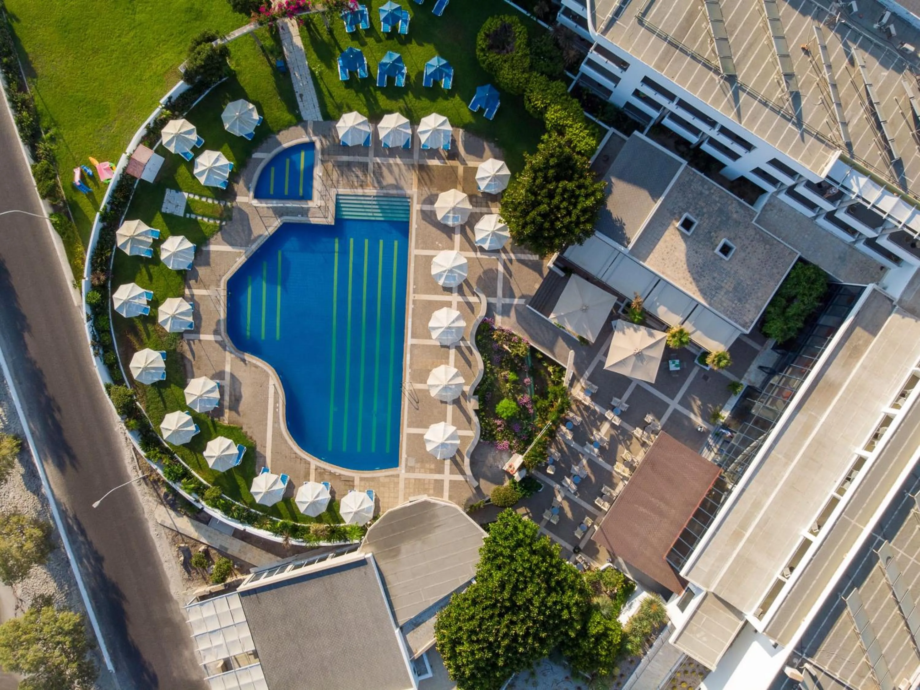 Swimming pool in Kos Palace