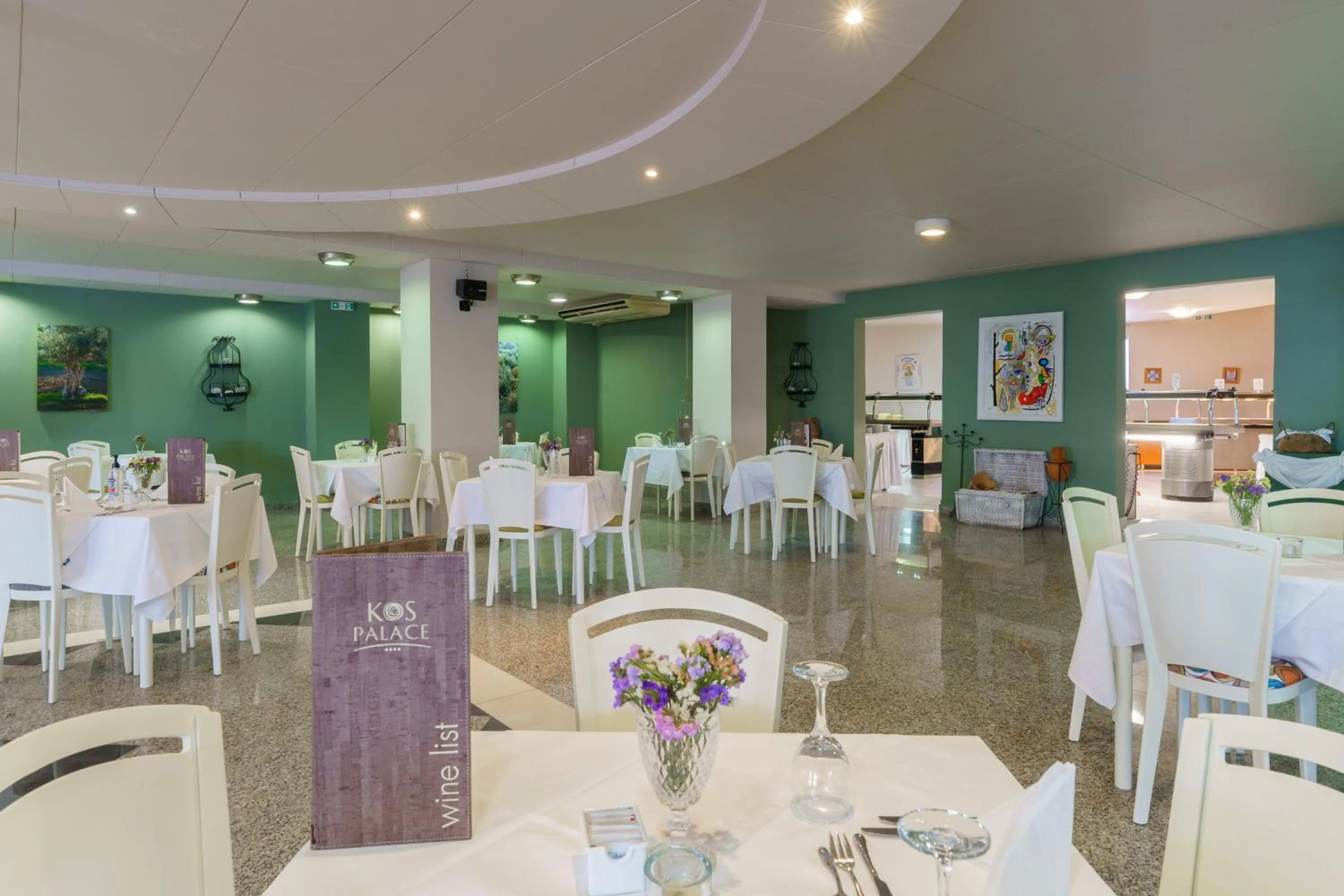 Restaurant/places to eat in Kos Palace