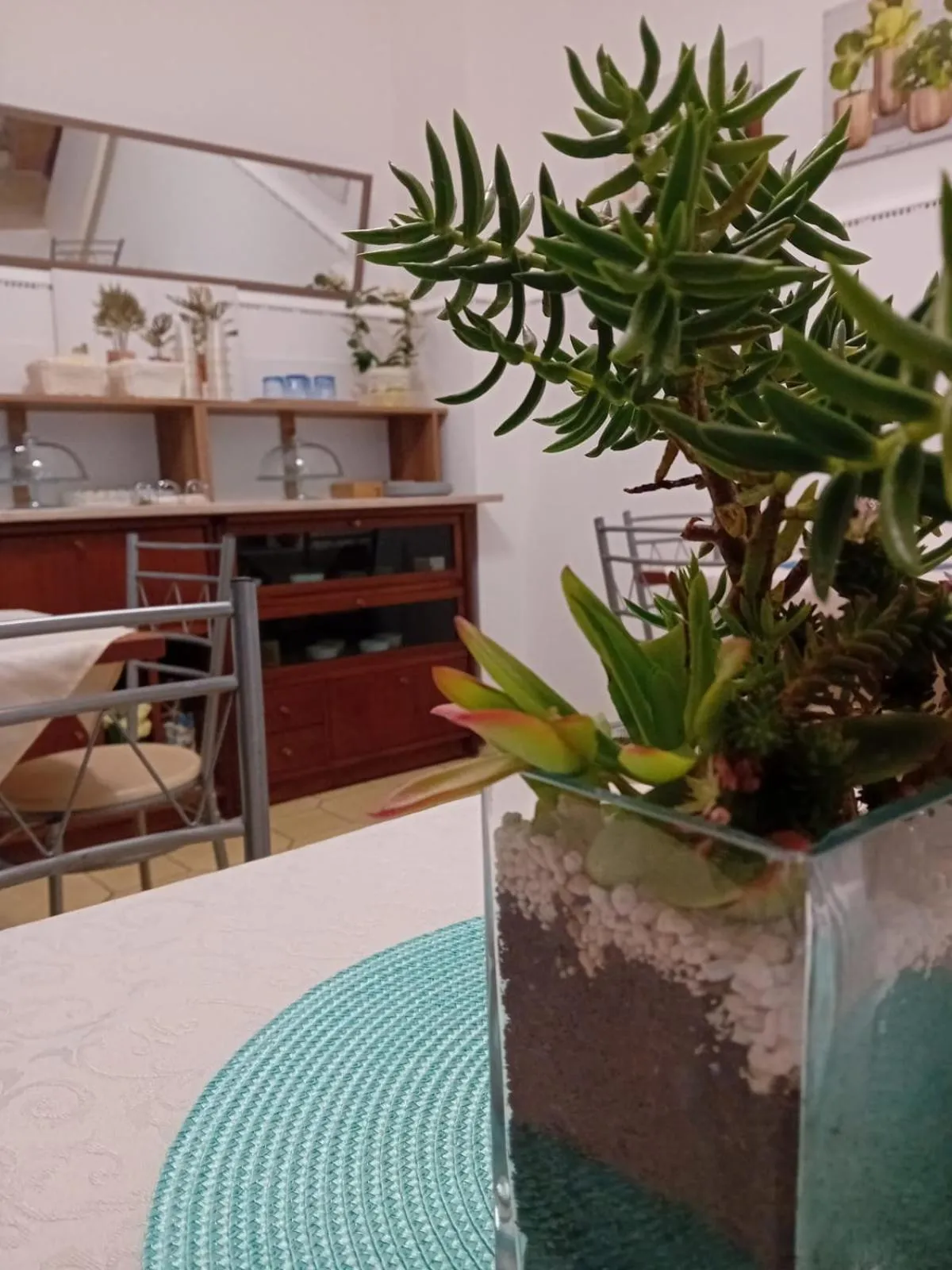 Decorative detail in B&B Corte Regina Esther