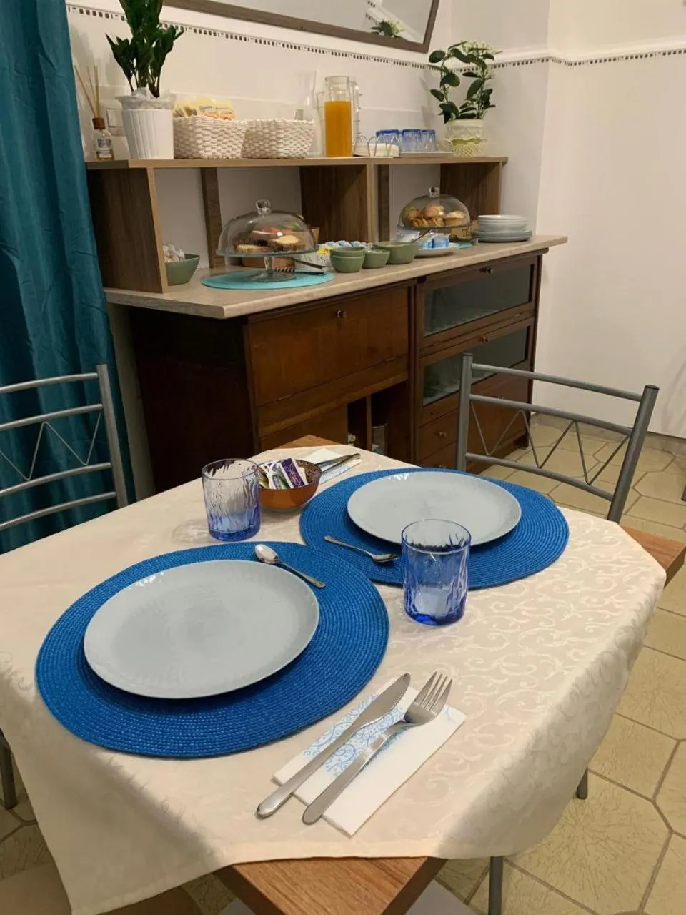 Decorative detail in B&B Corte Regina Esther