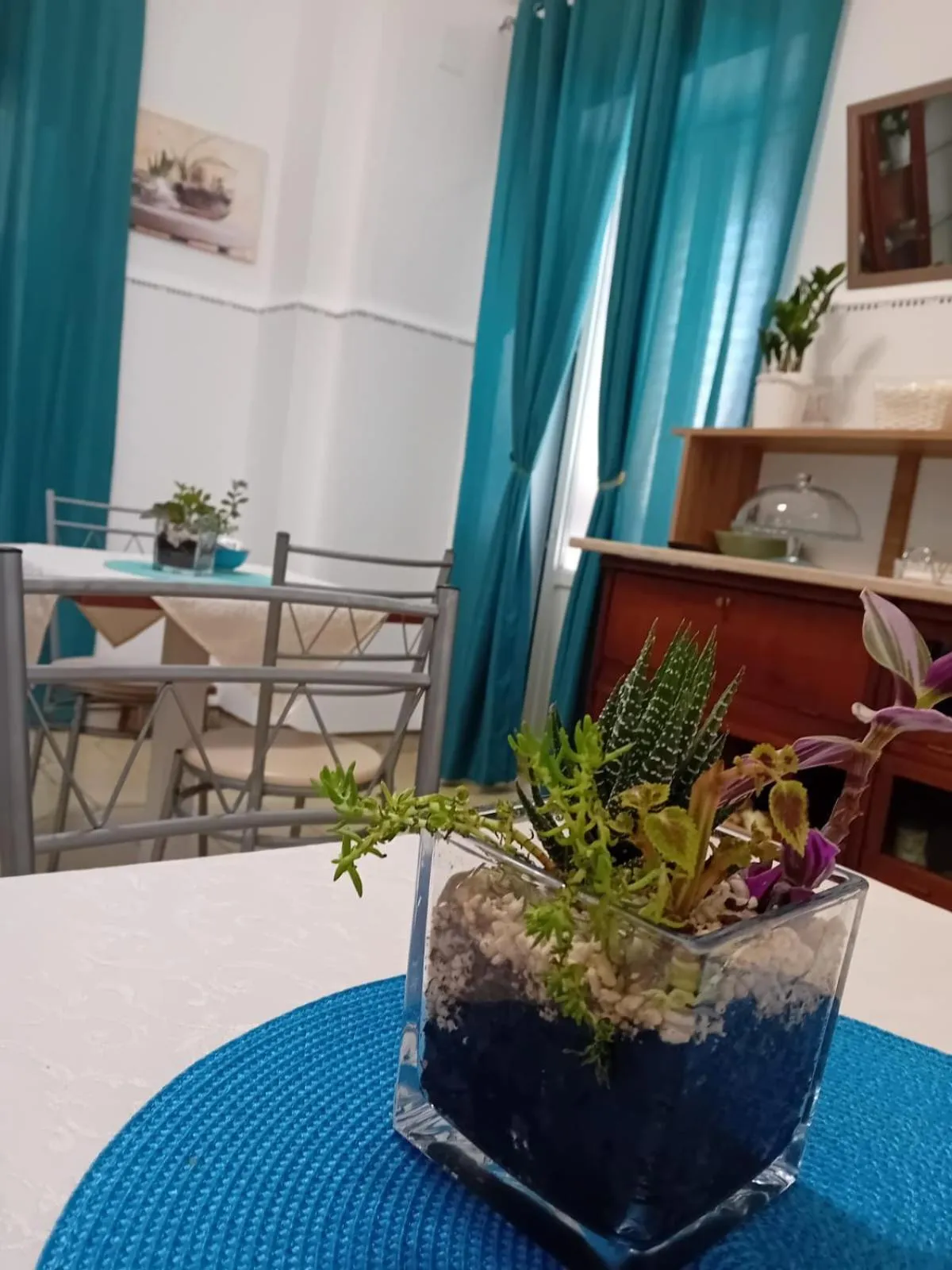 Decorative detail in B&B Corte Regina Esther