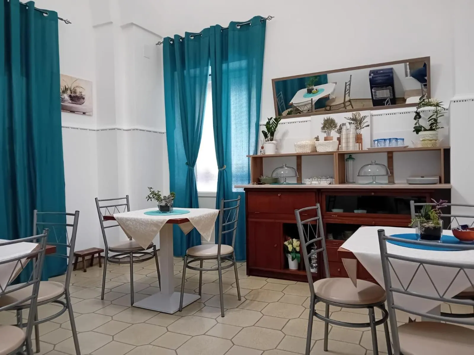 Decorative detail in B&B Corte Regina Esther