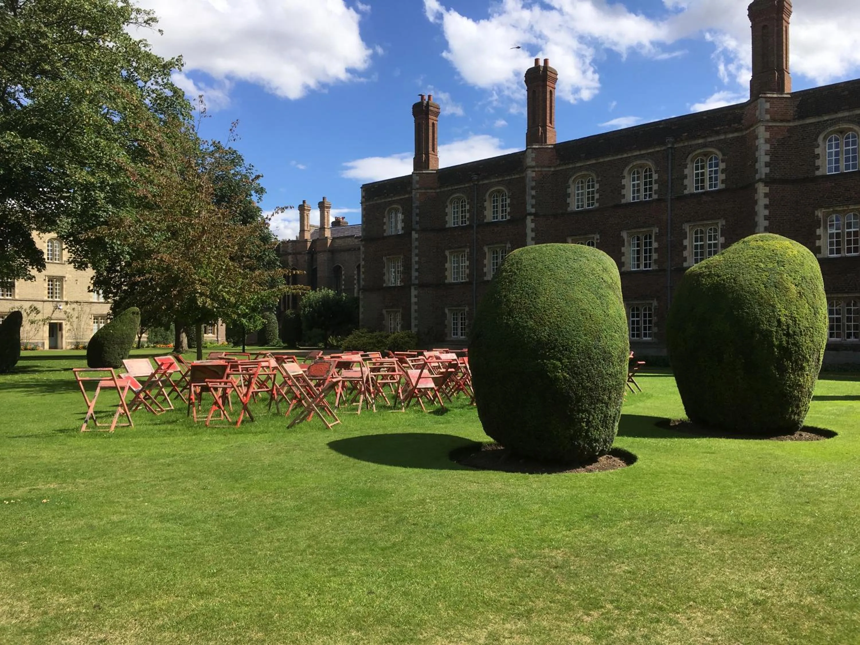 Property building in West Court- Jesus College