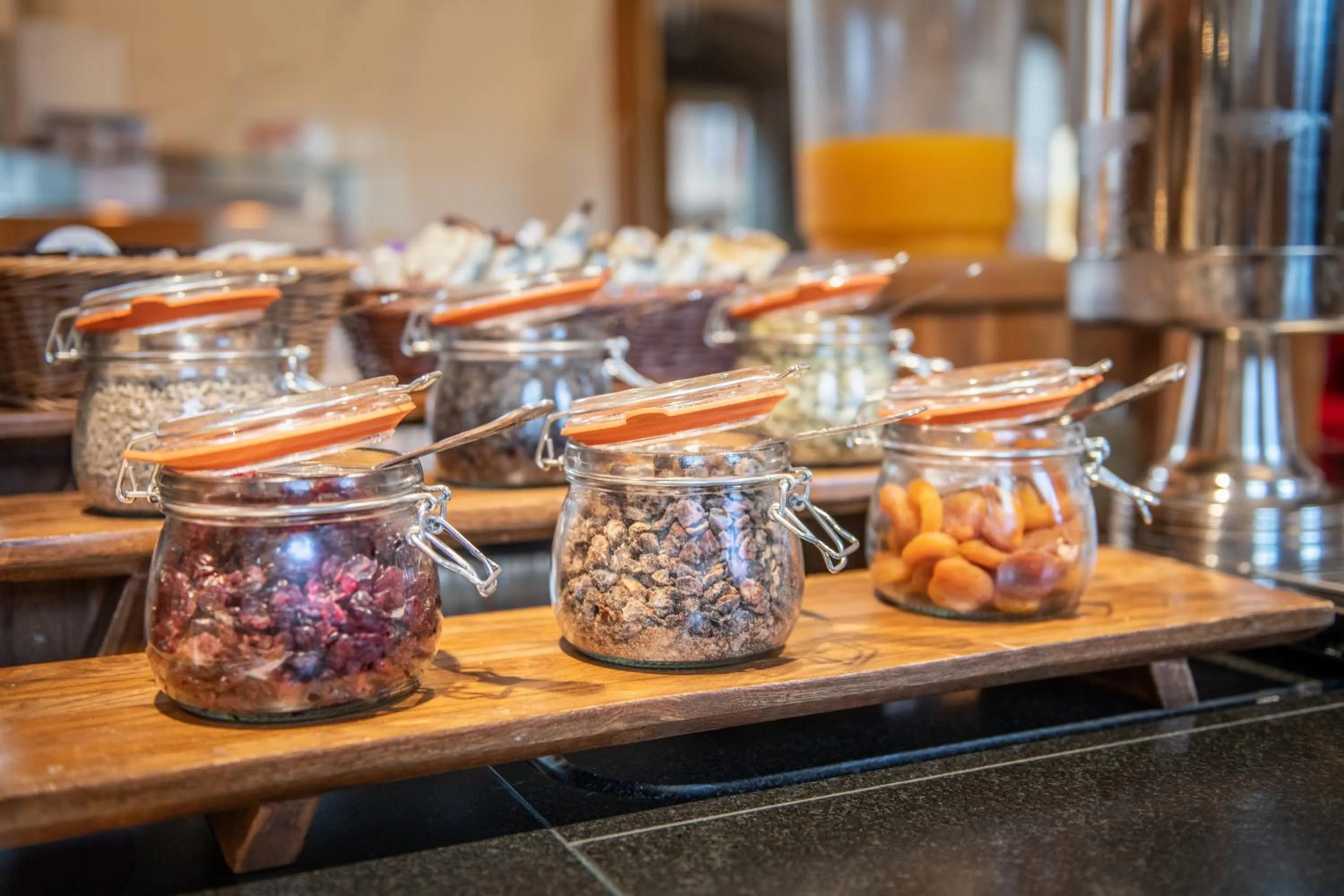 Breakfast in West Court- Jesus College