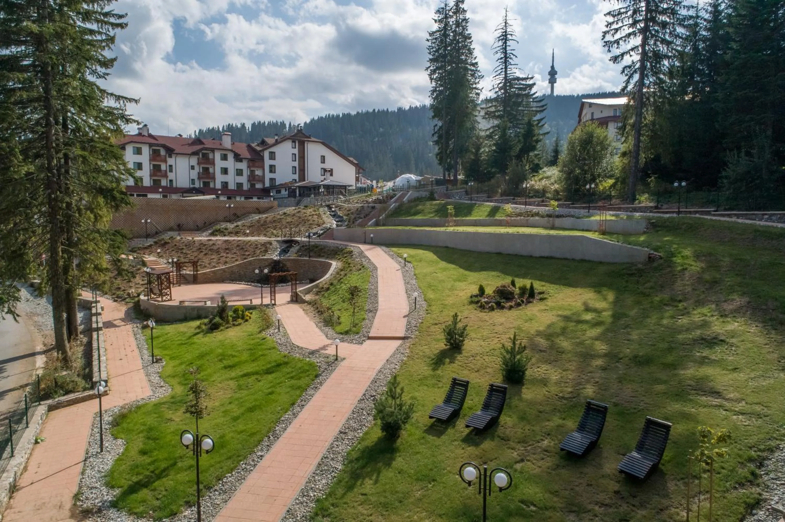 Bird's eye view in Hotel Iva & Elena