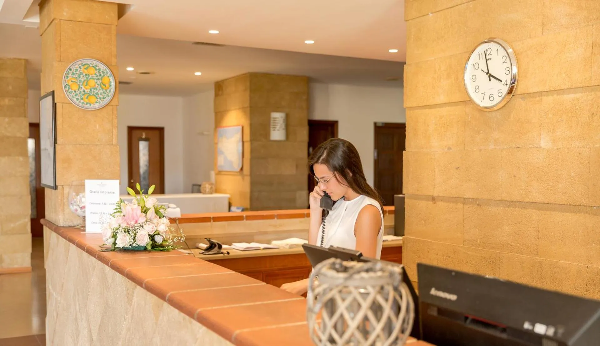 Staff in Perla Del Golfo Resort