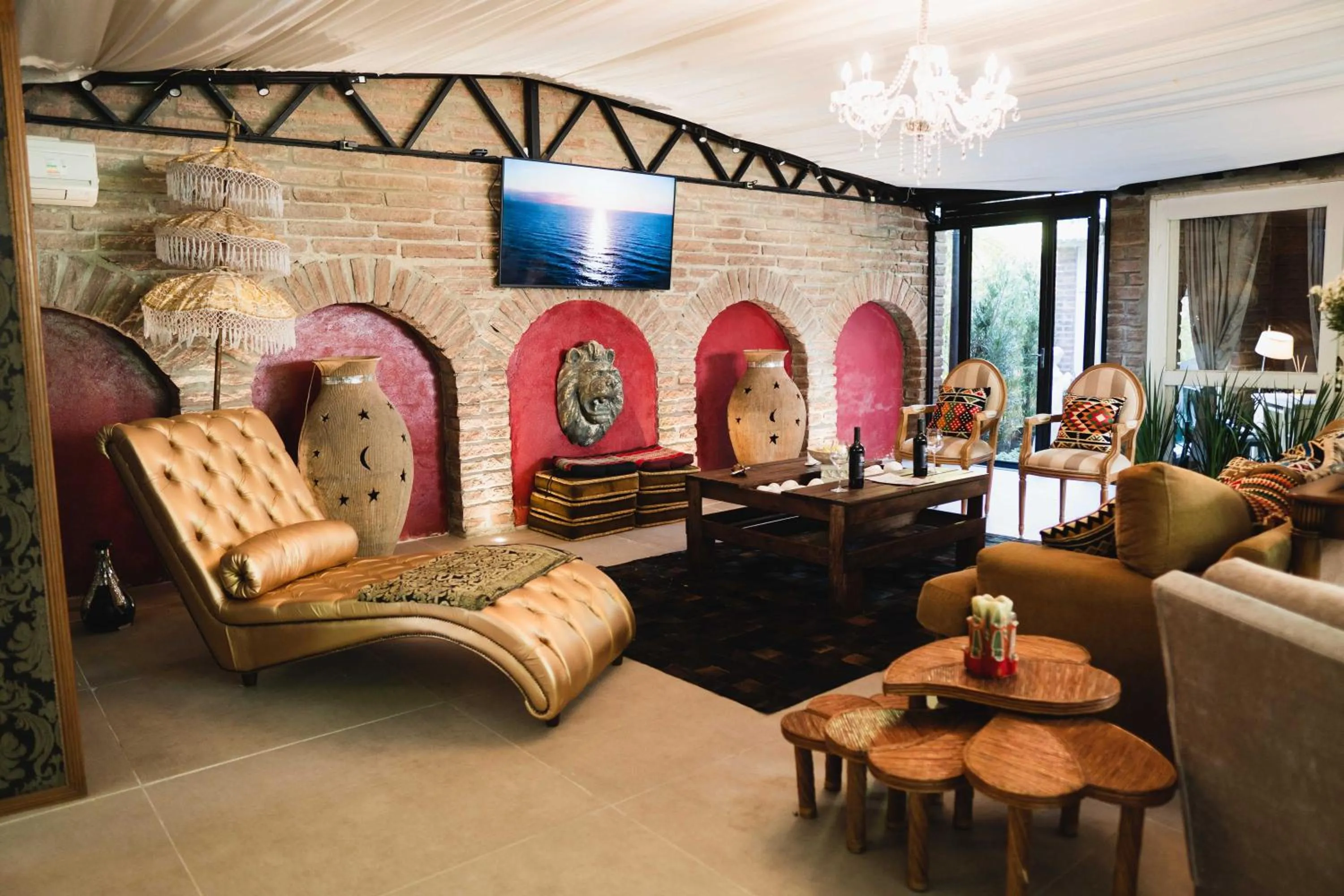 Lounge or bar in Pousada Don Ramon & Spa Holgar D'Alma - Charm Collection