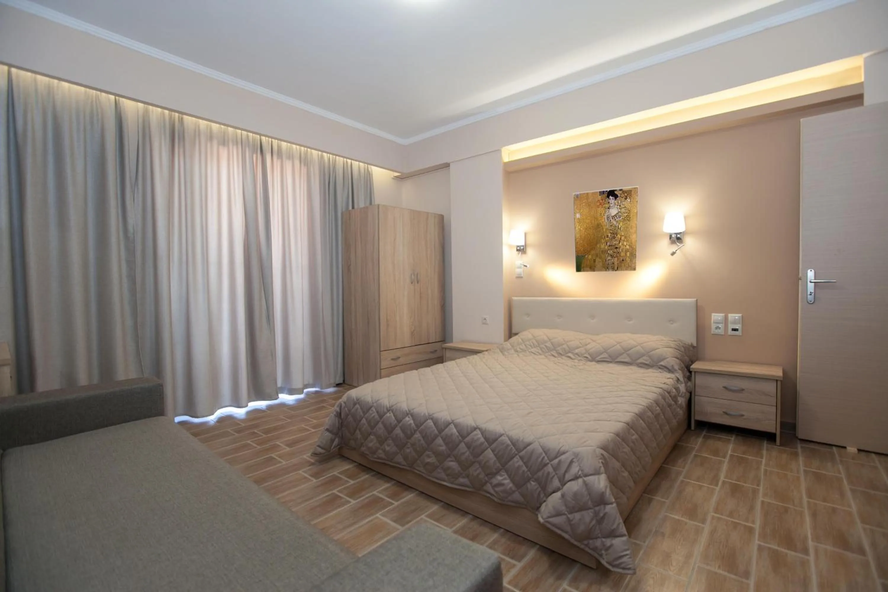 Bed in Vista Del Mare Rooms