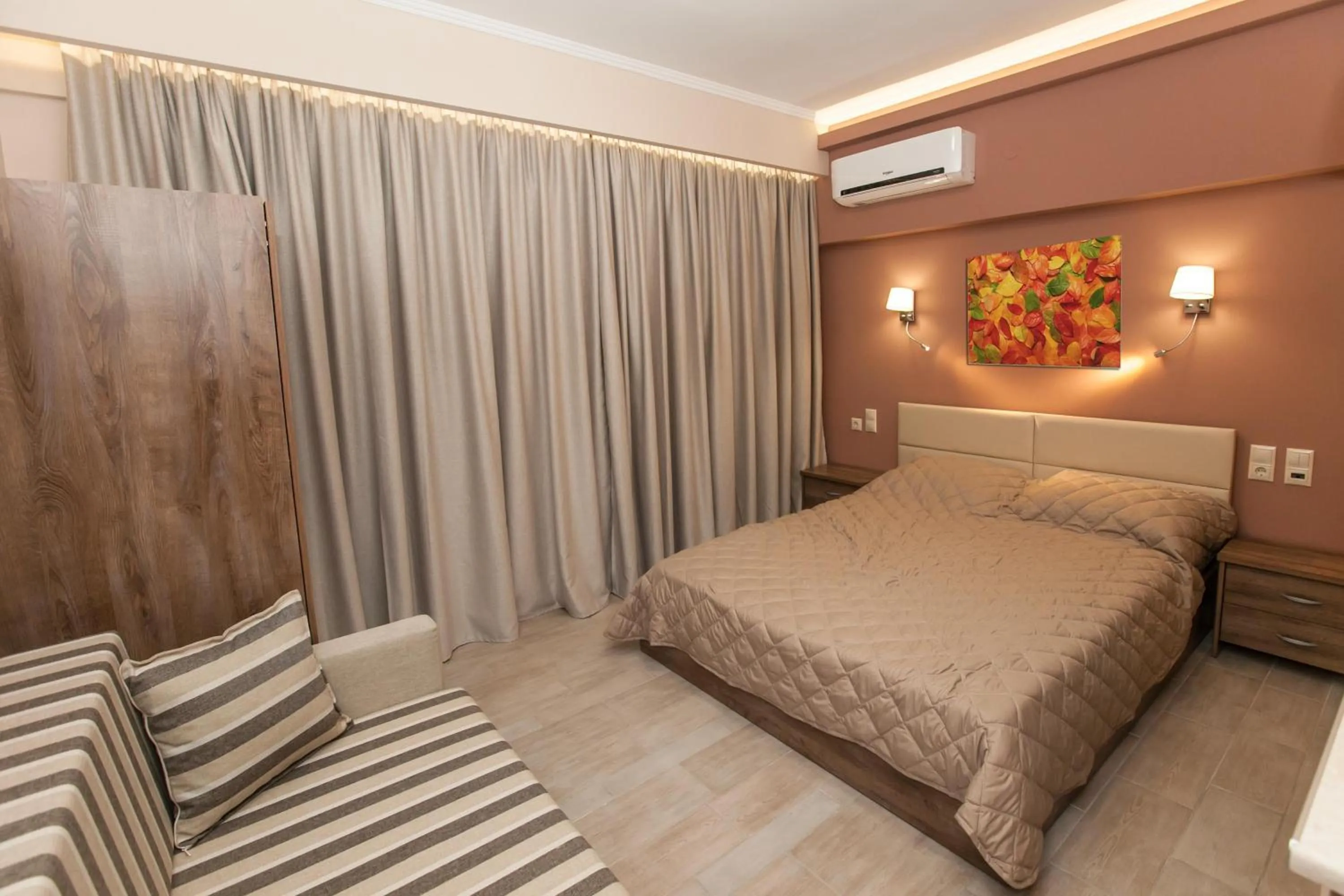 Bed in Vista Del Mare Rooms