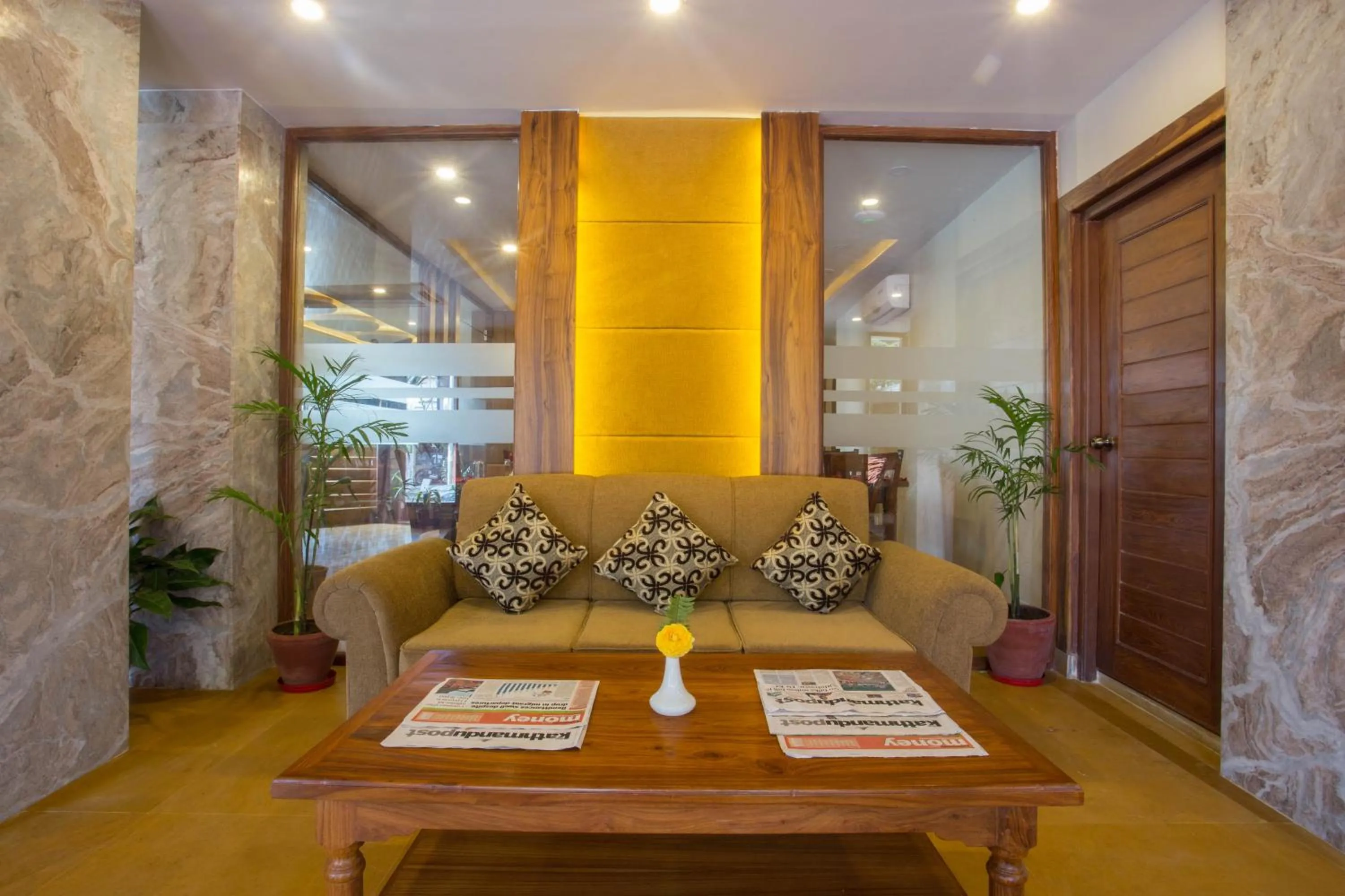 Lobby or reception in Hotel Portland