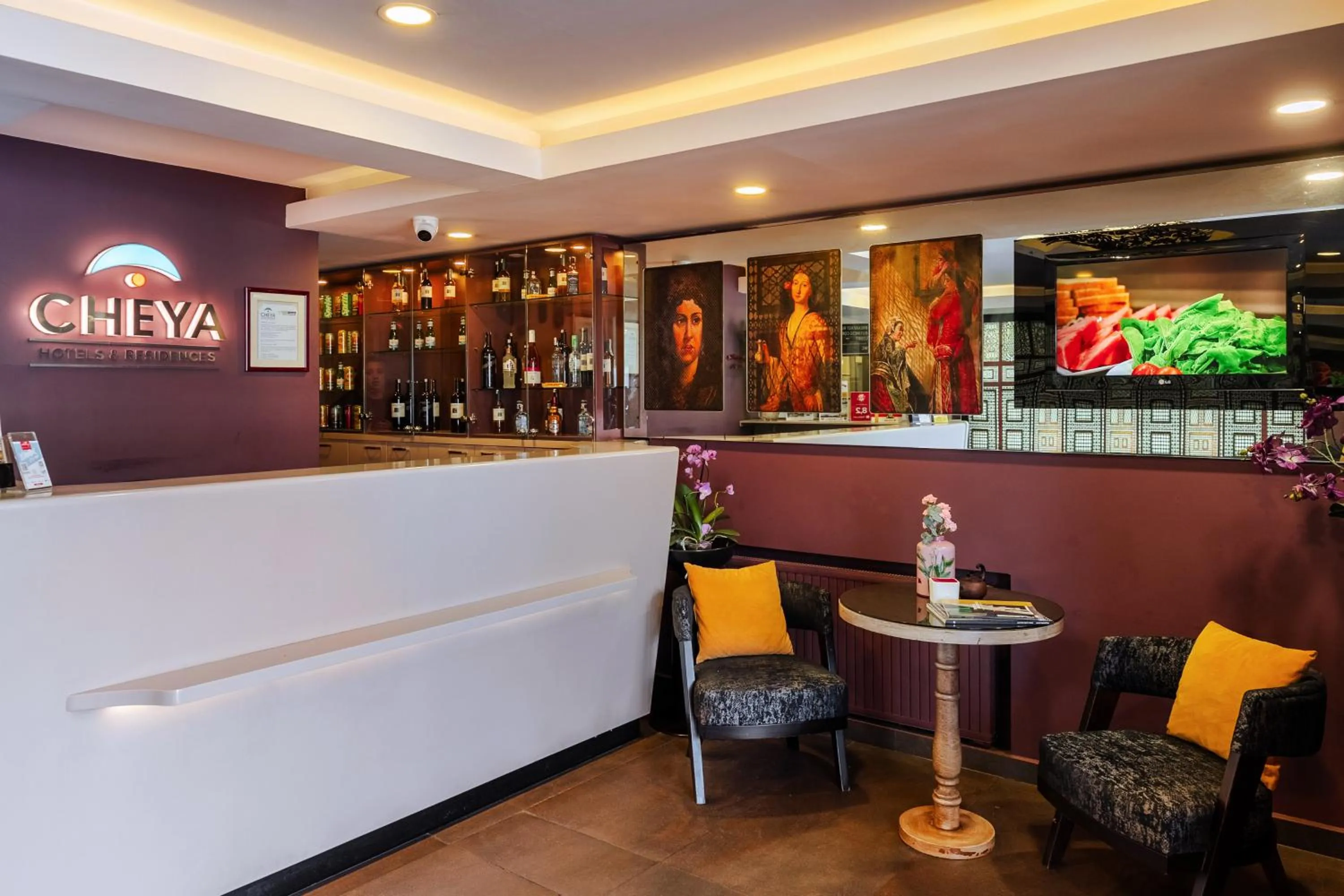 Lobby or reception in Cheya Beşiktaş Istanbul Bosphorus City Center Hotel & Suites